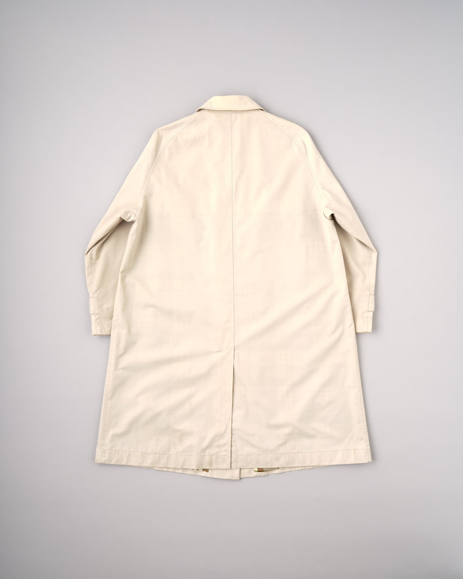 【~50's】Vintage Burberrys Paris One-Piece Sleeve Balmacaan Coat for Ladies "Made in France" の全体写真