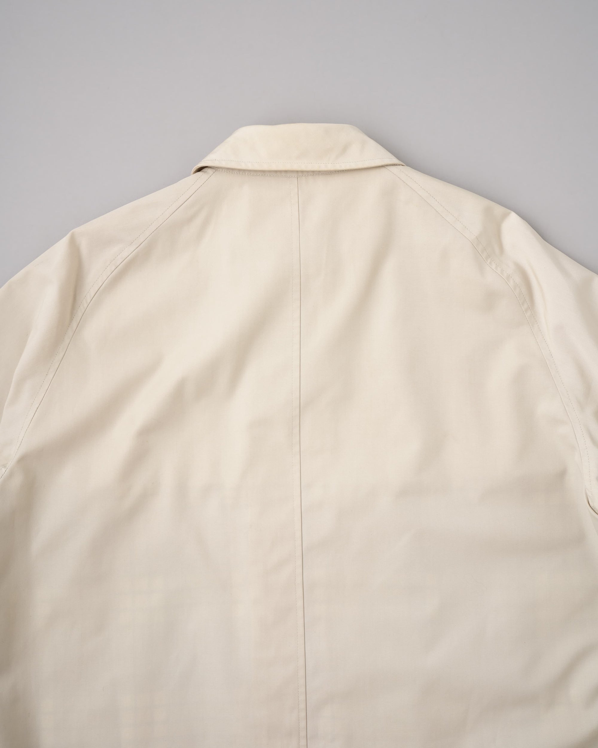 [~50's] Vintage Burberrys Paris One-Piece Sleeve Balmacaan Coat for Ladies "Made in France"