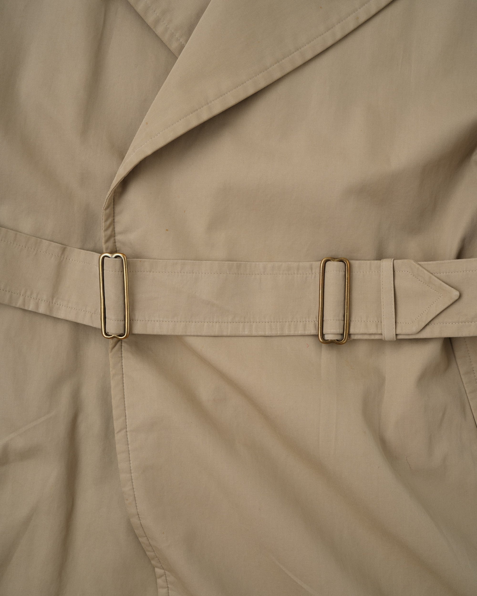【~80's】Vintage Burberrys One-Piece Sleeve Tielocken Coat C100 Size.46REG