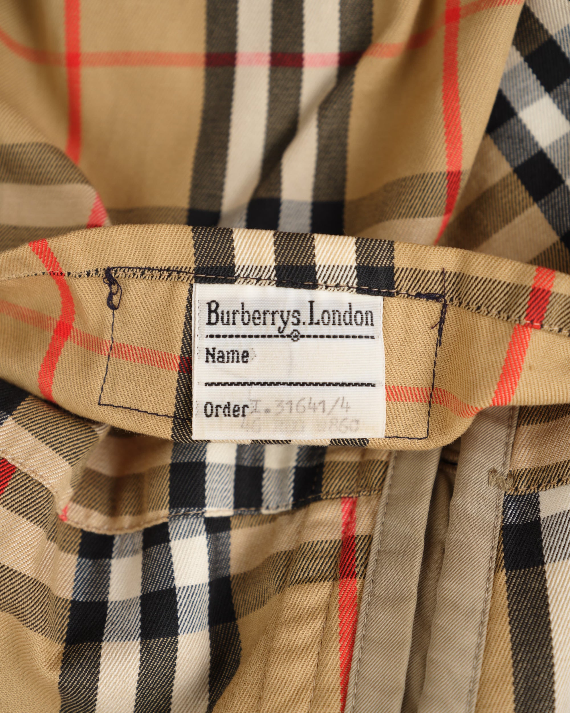 【~80's】Vintage Burberrys One-Piece Sleeve Tielocken Coat C100 Size.46REG