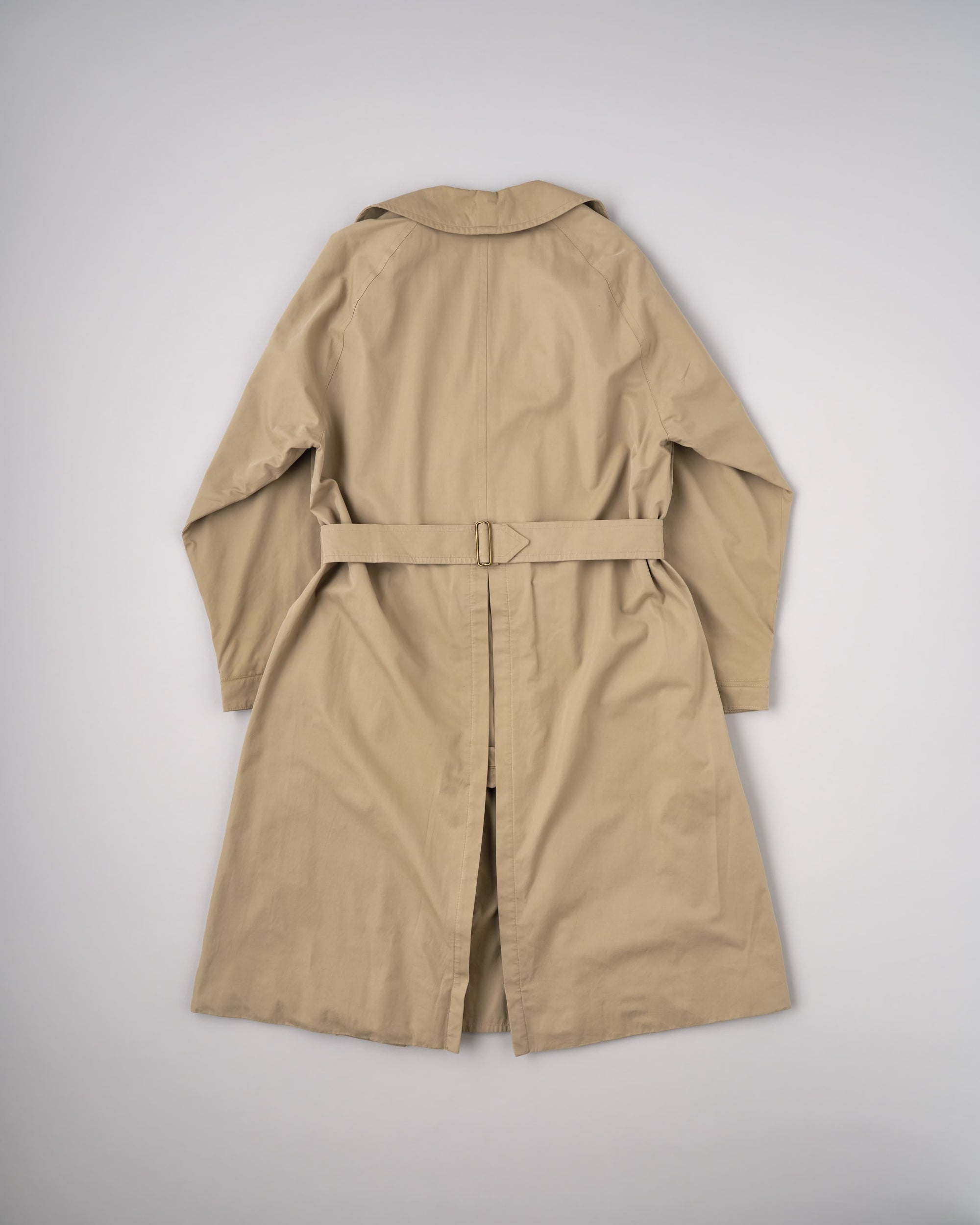【~80's】Vintage Burberrys One-Piece Sleeve Tielocken Coat C100 Size.46REG