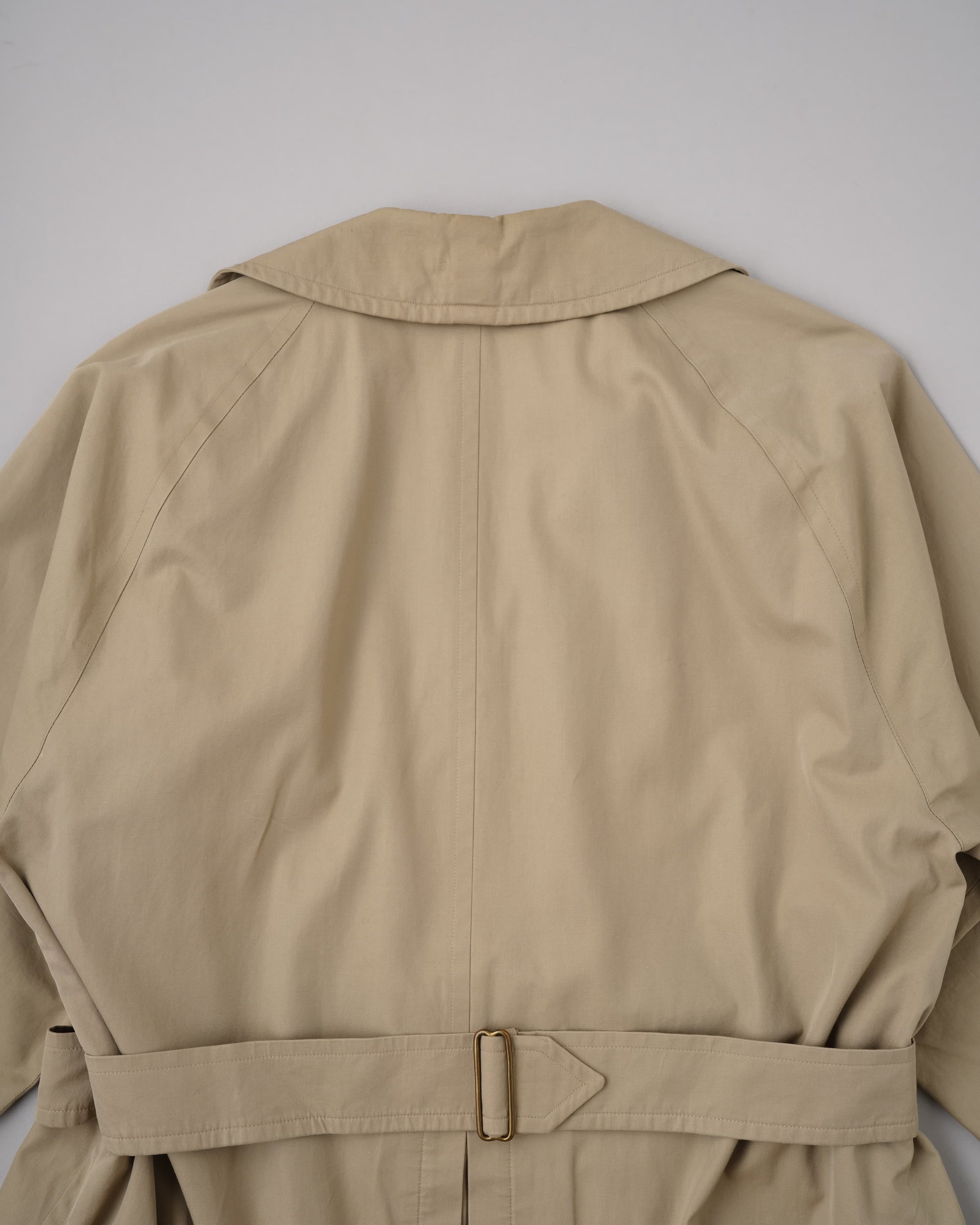 【~80's】Vintage Burberrys One-Piece Sleeve Tielocken Coat C100 Size.46REG