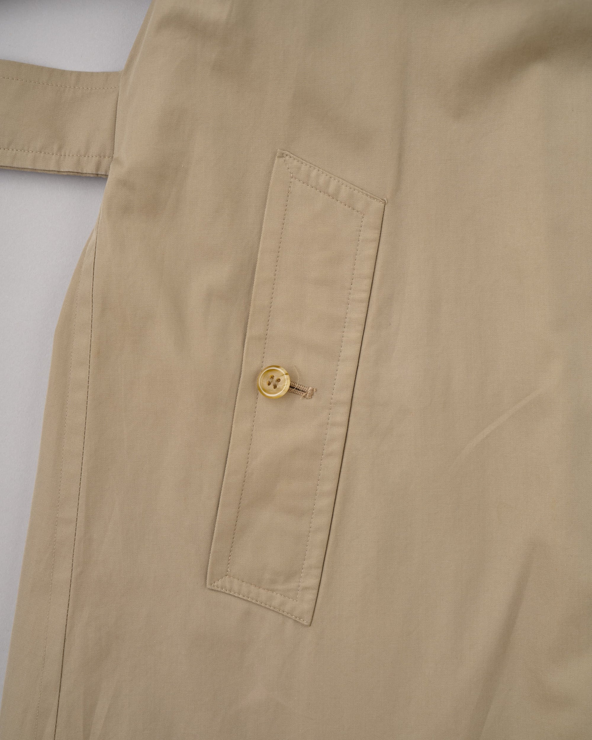 【~80's】Vintage Burberrys One-Piece Sleeve Tielocken Coat C100 Size.46REG