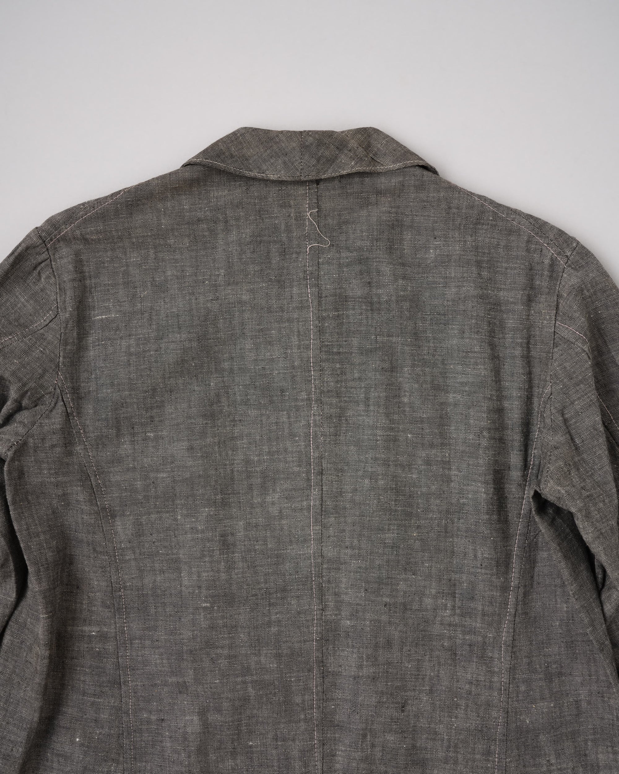 [~40’s] French Vintage Metis Black Chambray Work Coat