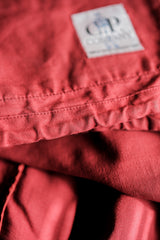 [~ 80's] Old C.P.COMPANANY เสื้อผ้าย้อมผ้าลินินผ้าฝ้ายขนาดใหญ่ 48