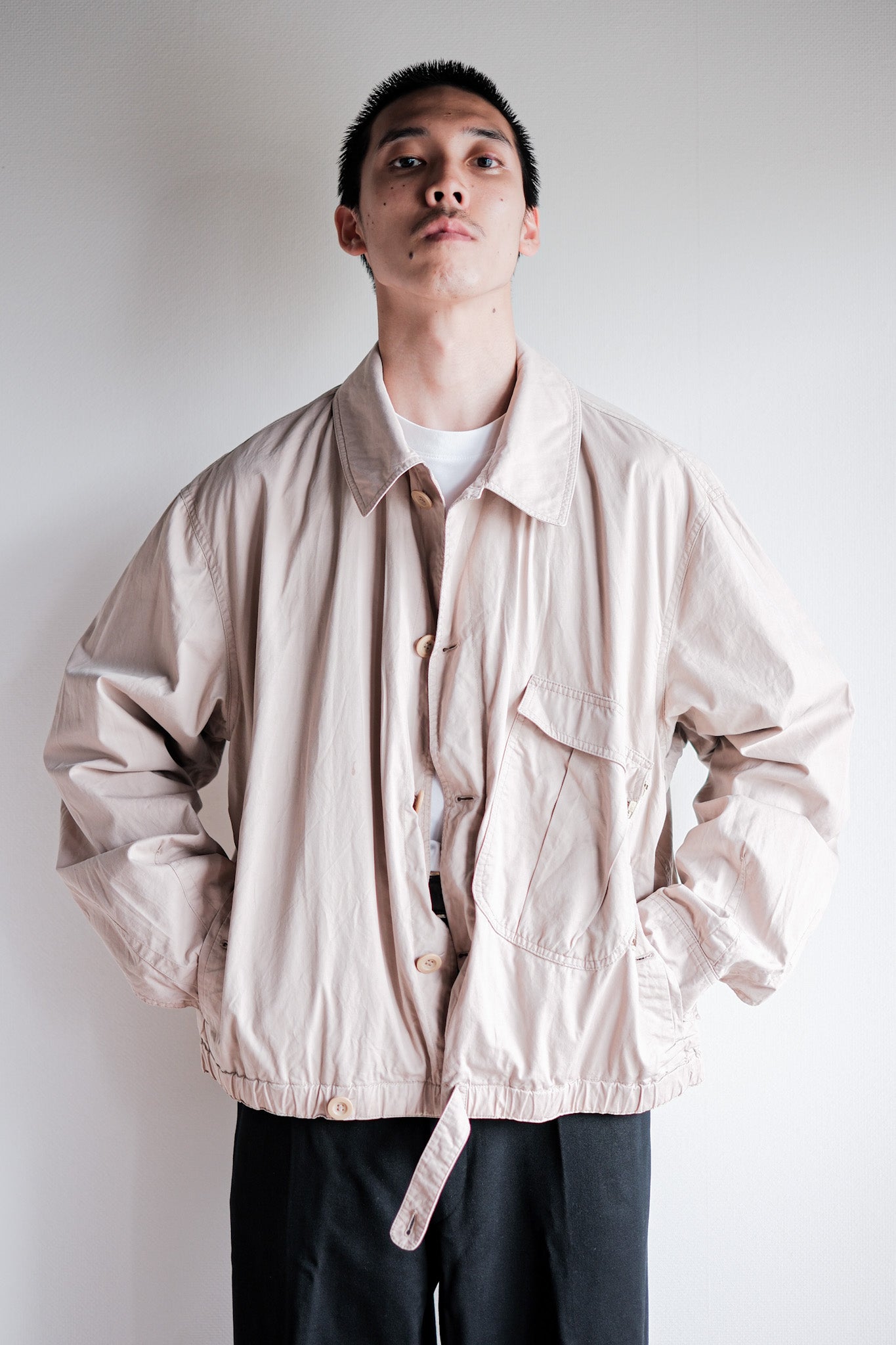 80's】Old GIORGIO ARMANI Cotton Blouson