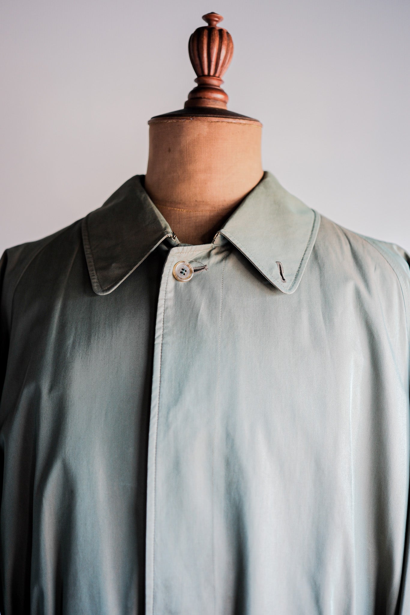 ［~70's］Vintage Burberrys Single Raglan Rider Coat C100 With Liner Size.52RL "TAMAMUSHI"