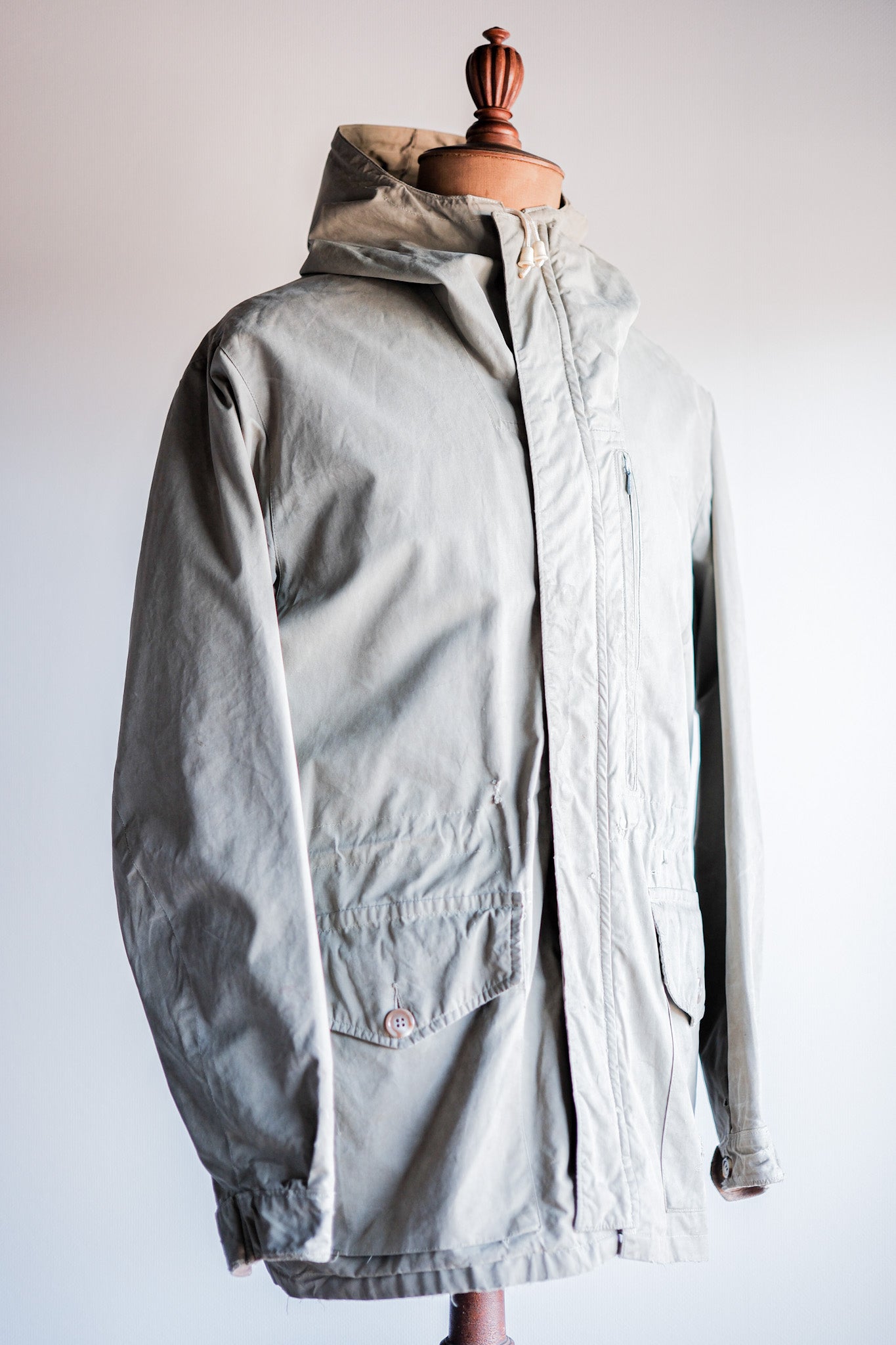 [~ 50's] แจ็คเก็ตเดินป่า Vintage Ventile ของอังกฤษ "Nonpareil P&O"