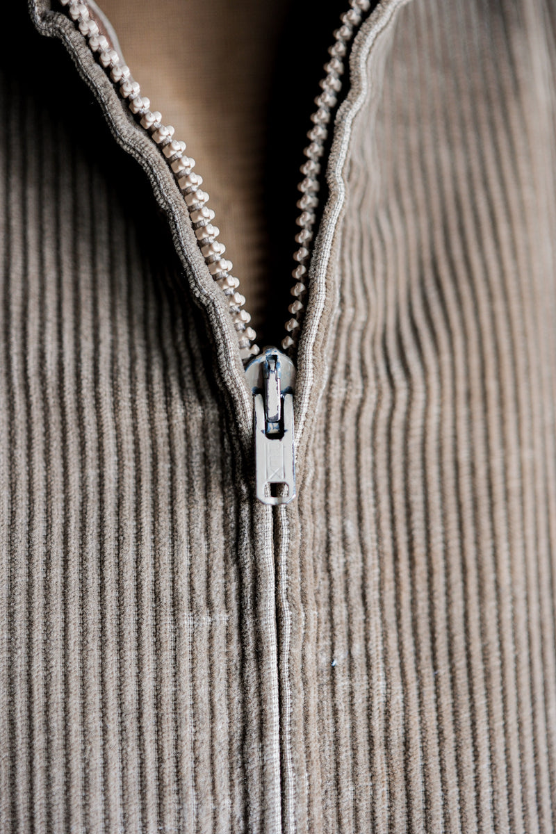 [~80's] Vintage Aquascutum Raglan Sleeve สีน้ำตาล Corduroy Blouson