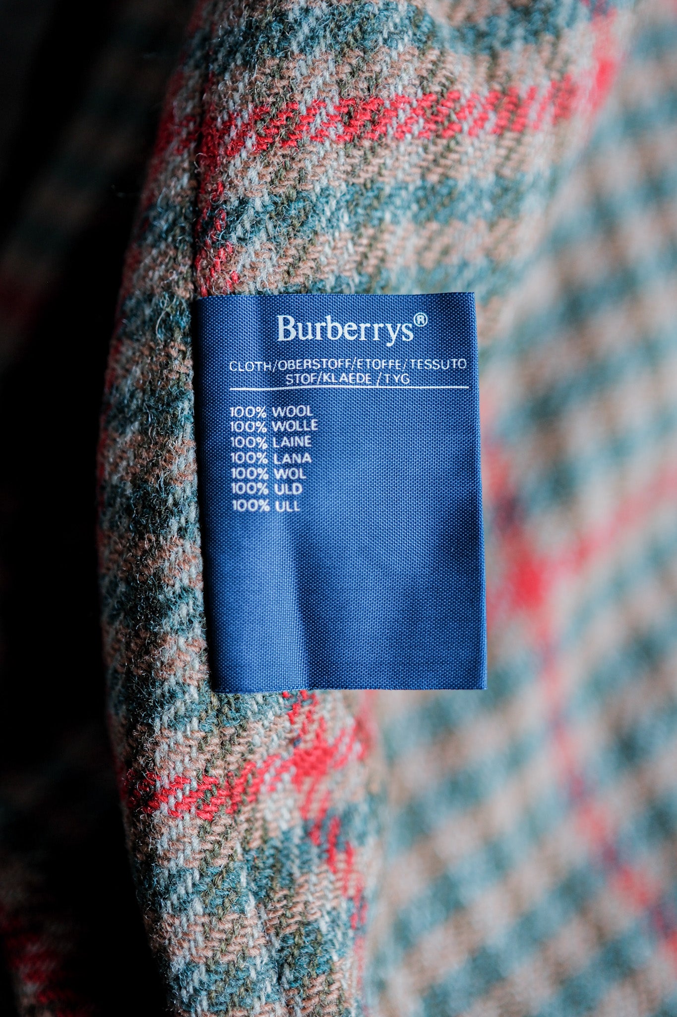 ［~70's］Vintage Burberrys Single Raglan Rider Coat C100 With Liner Size.52RL "TAMAMUSHI"
