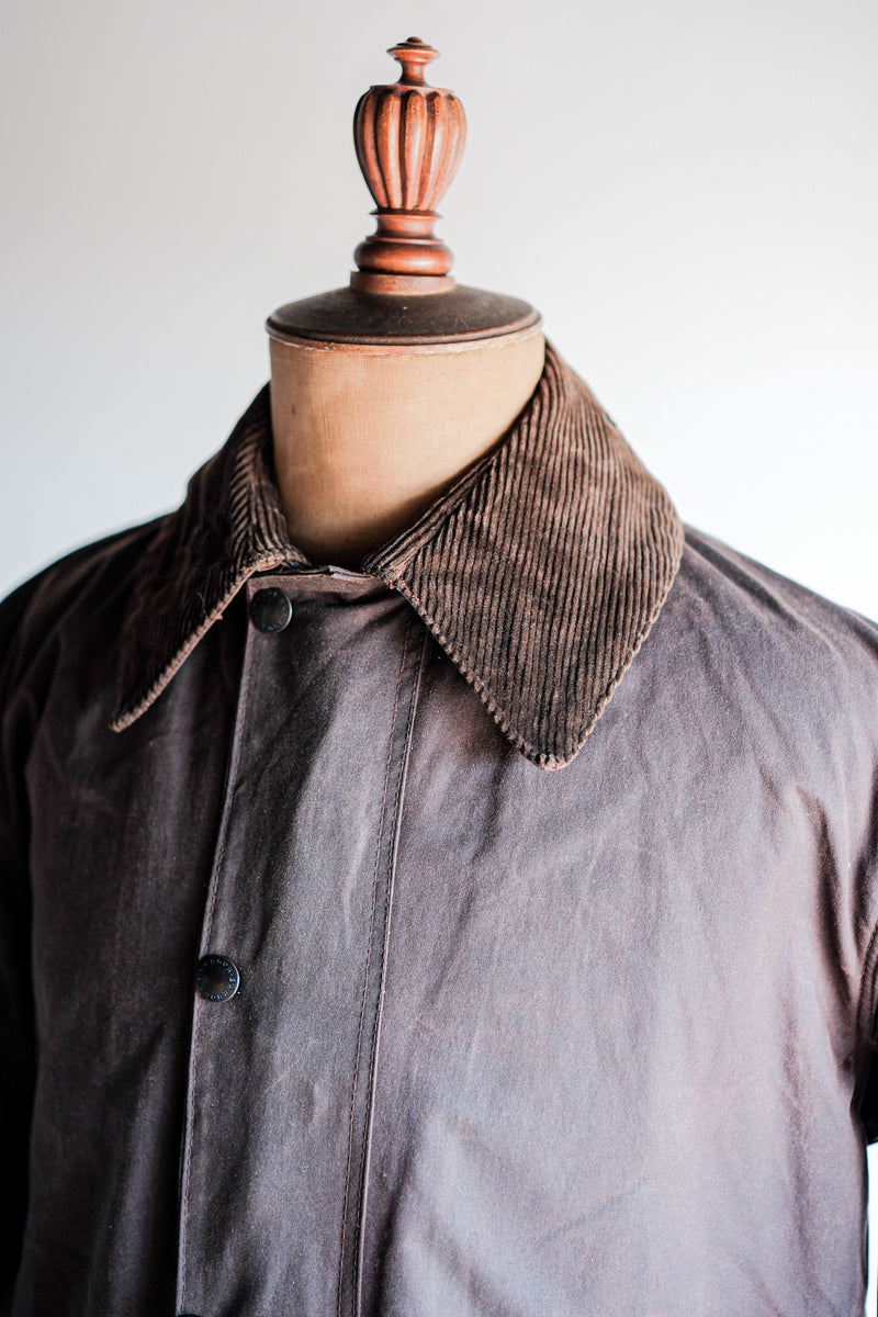 【~80’s】Vintage Barbour "NORTHUMBRIA" 2 Crest Size.38