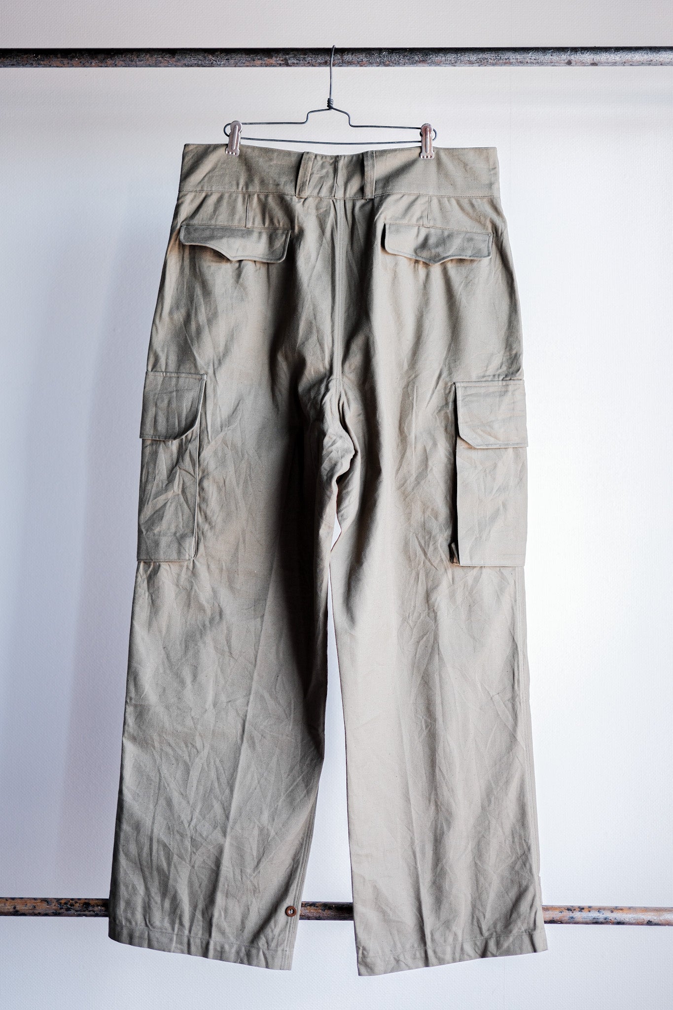 ［~50's］French Army M47 Field Trousers Size.35 "Dead Stock"