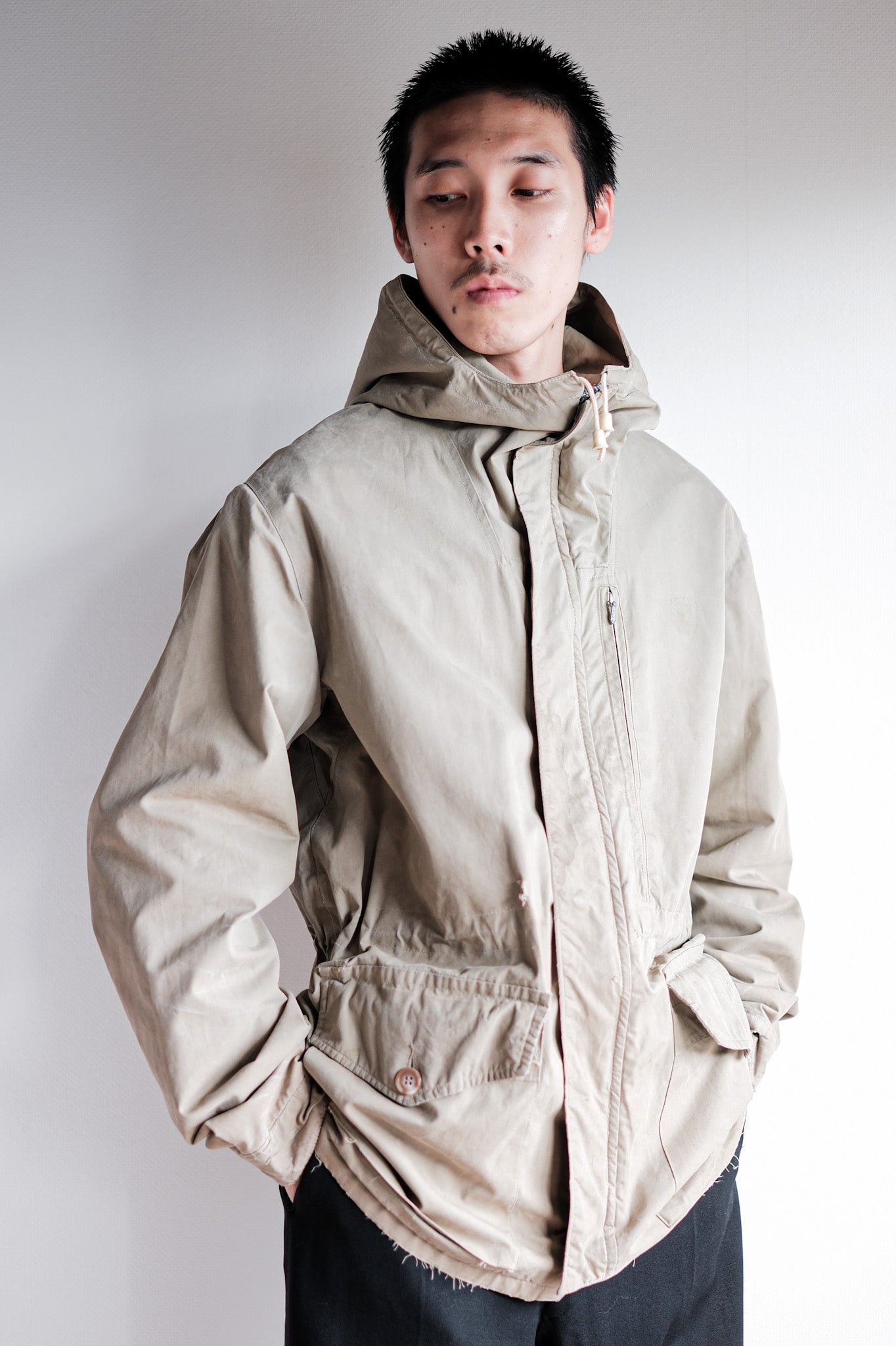 [~ 50's] แจ็คเก็ตเดินป่า Vintage Ventile ของอังกฤษ "Nonpareil P&O"