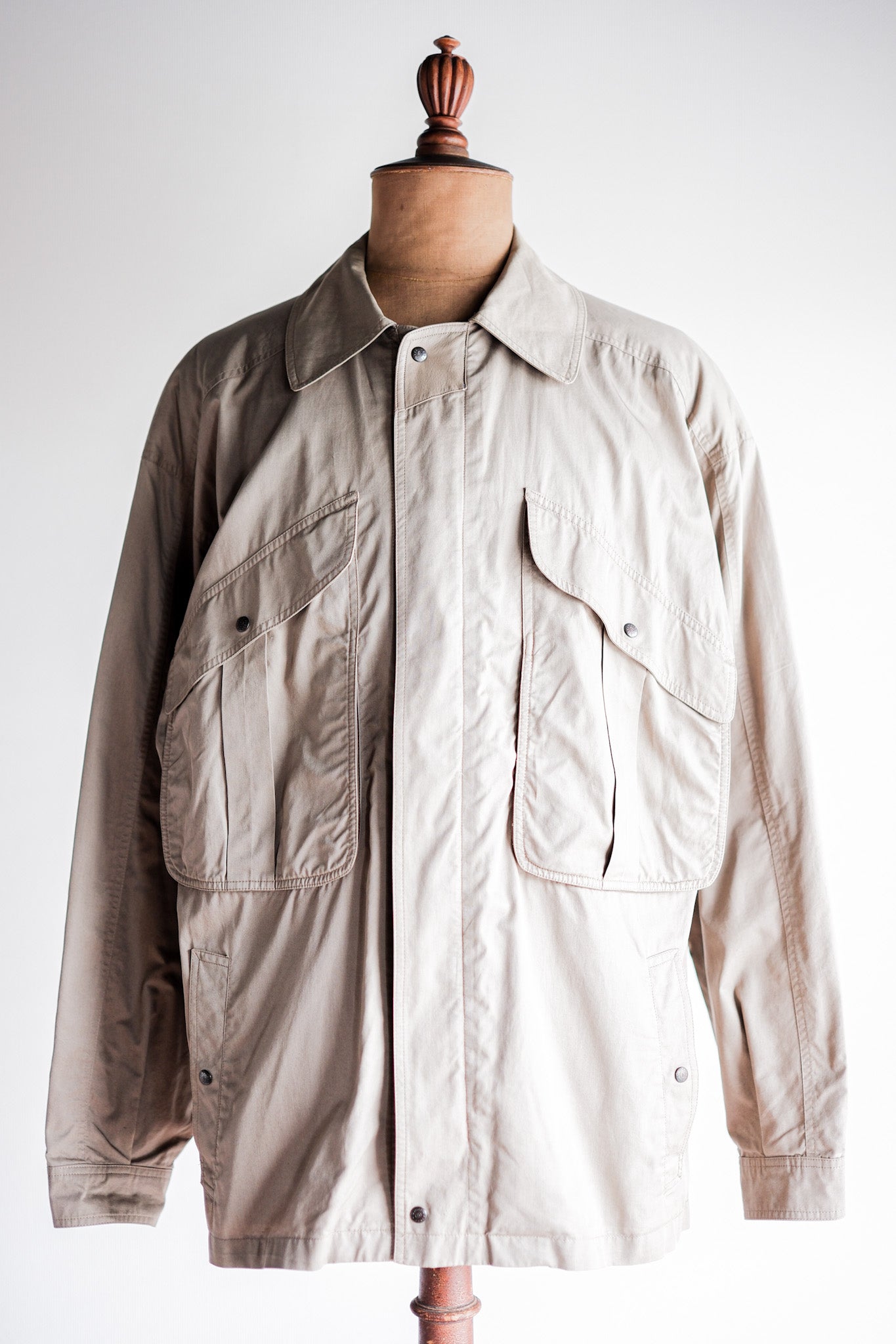 【~70’s】Old GUCCI Multi Pocket Cotton Jacket Size.52