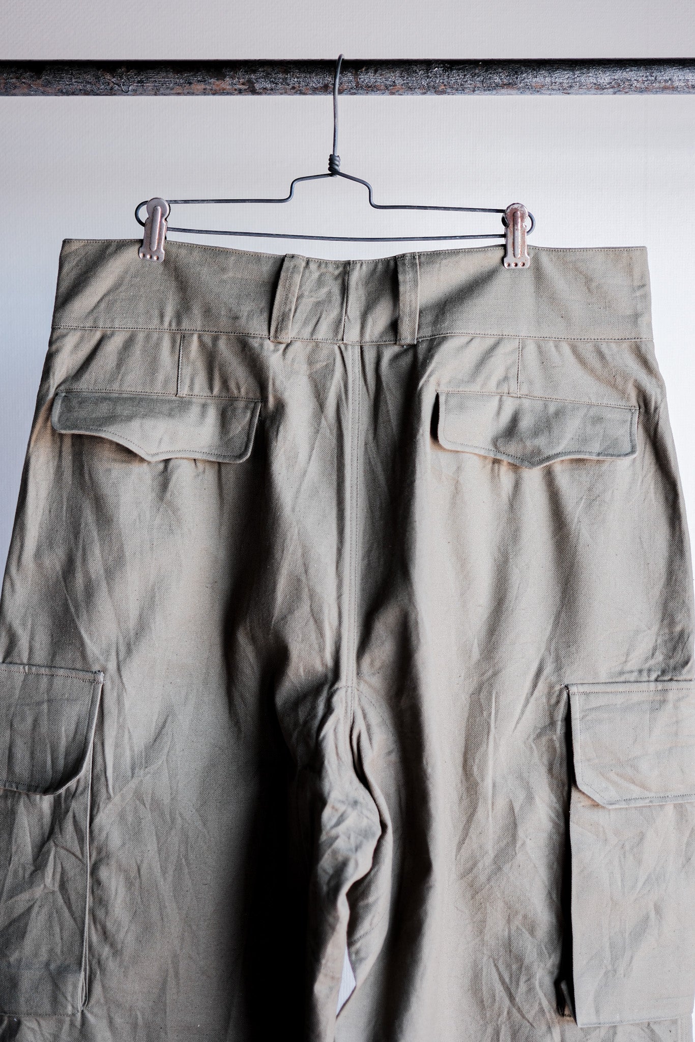 ［~50's］French Army M47 Field Trousers Size.35 "Dead Stock"