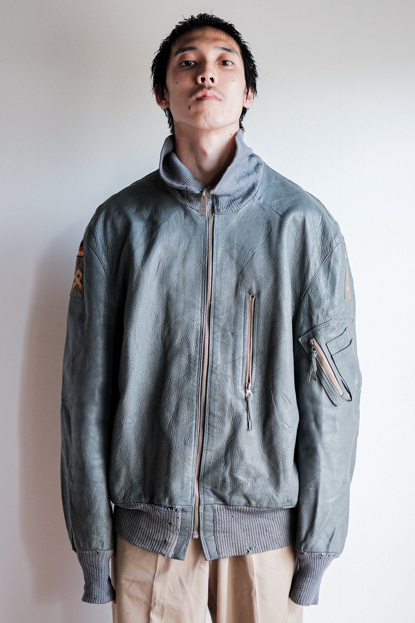 ［~60’s］West German Air Force Pilot Leather Jacket
