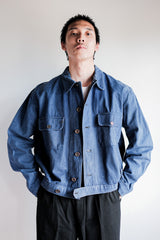 [~ 40's] แจ็คเก็ตนักปั่นจักรยาน Twill Cotton Vintage French
