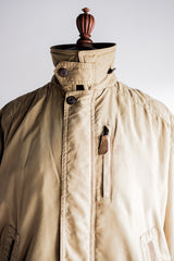 [~80's] Old Yves Saint Laurent Nylon Quilting Blouson พร้อมสายรัดคาง "Pour Homme"
