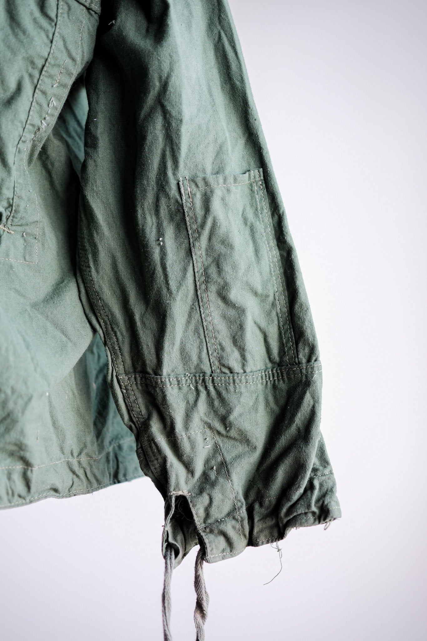 ［~50's］Czechoslovakian Army Green Cotton Smock
