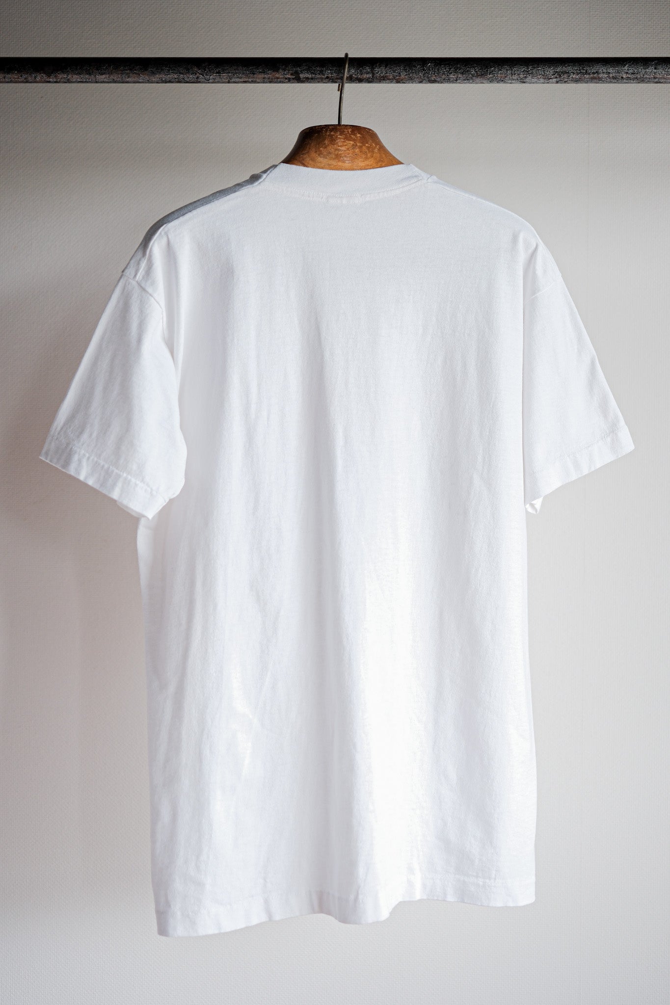 【~90's】Vintage Graphic Print T-shirt Size.XL "LIFE'S A PEACH" "Made in U.S.A."