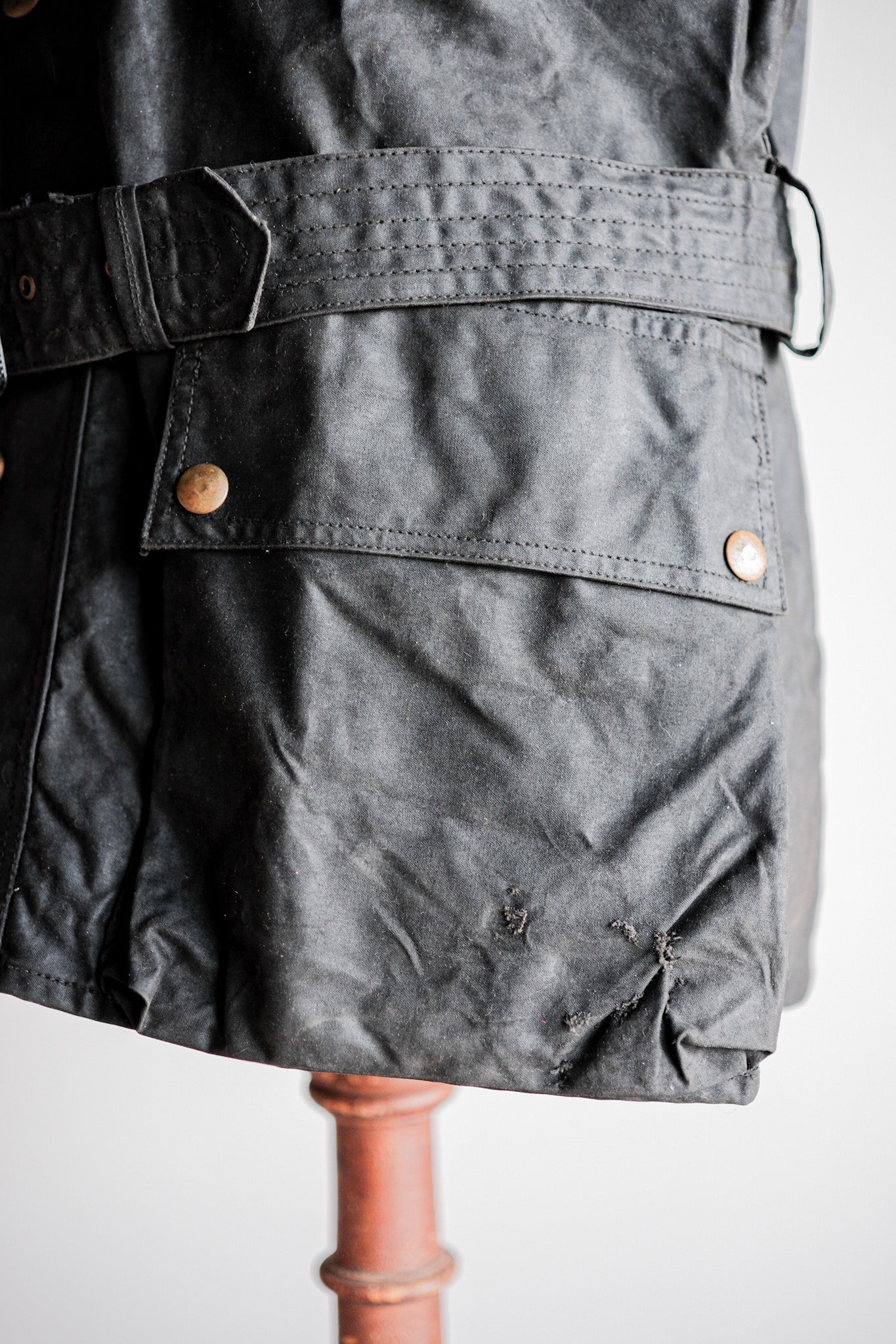 ［~60's］Vintage Belstaff Waxed Jacket "TRIALMASTER" "Red Label"
