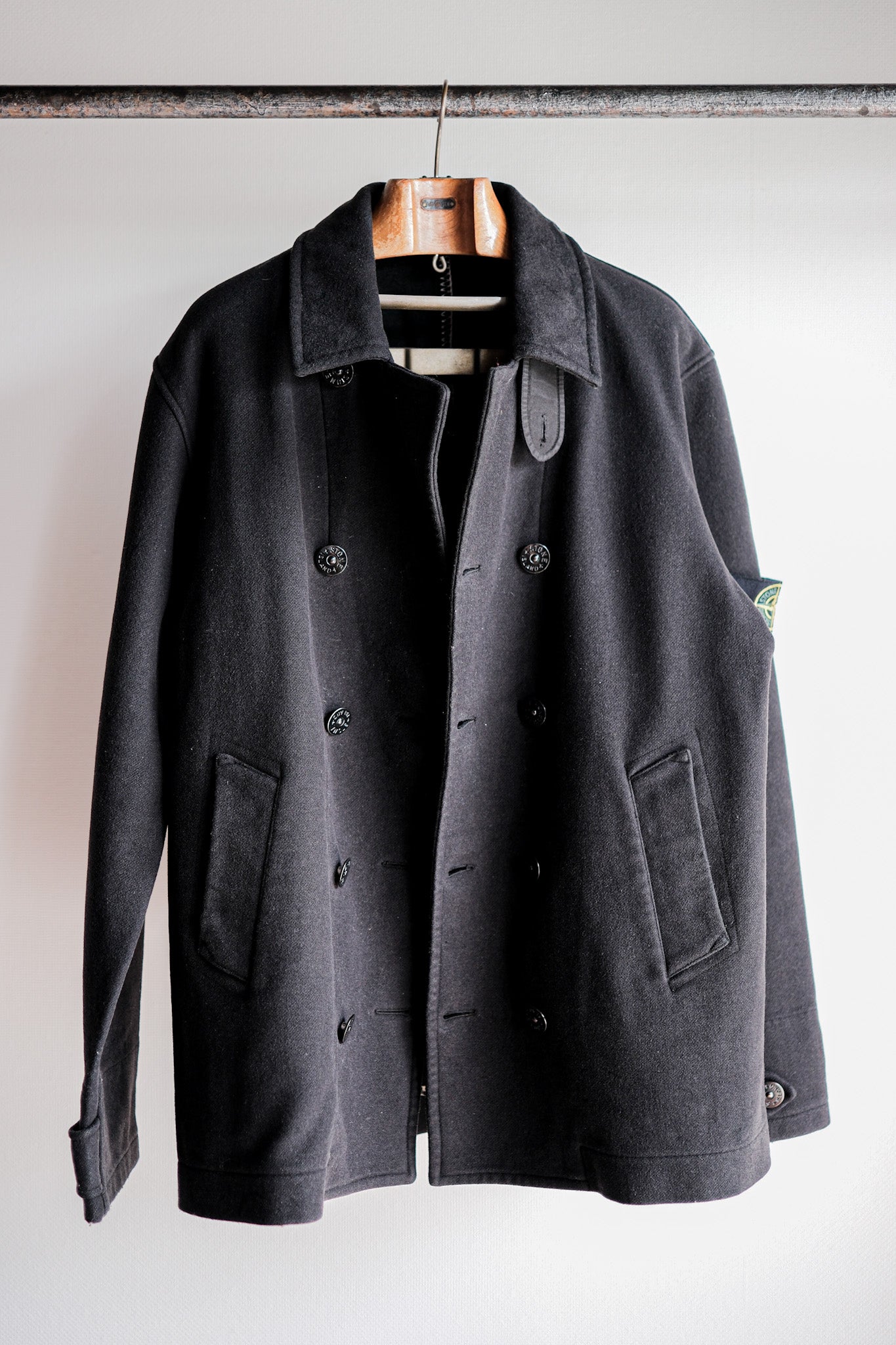 [06AW] Old Stone Island Double Breasted Wool Jacket Size.l