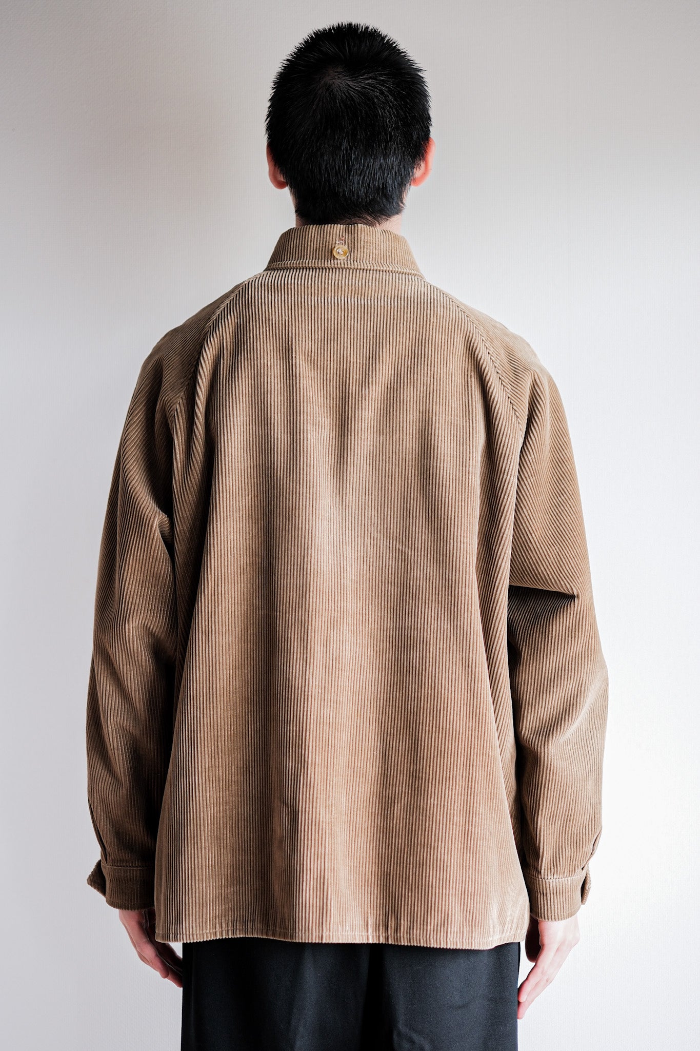 ［~80's］Vintage Aquascutum Raglan Sleeve Brown Corduroy Blouson
