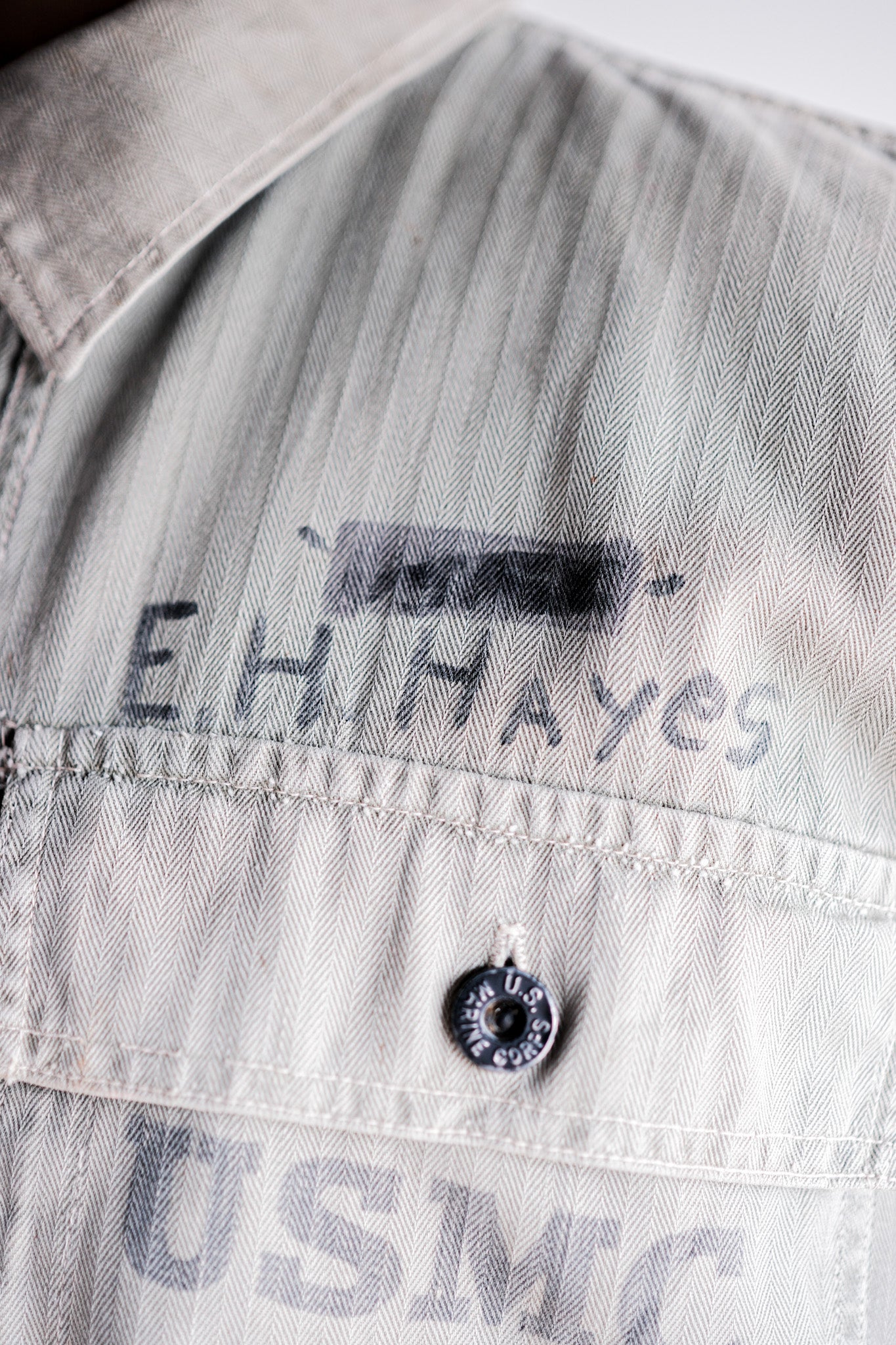 ［~40's］WWⅡ U.S.M.C P-44 HBT Utility Jacket "Hand Paint"