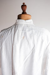 [~30's] เสื้อแจ็คเก็ต French Army Cotton Twill Burgeron