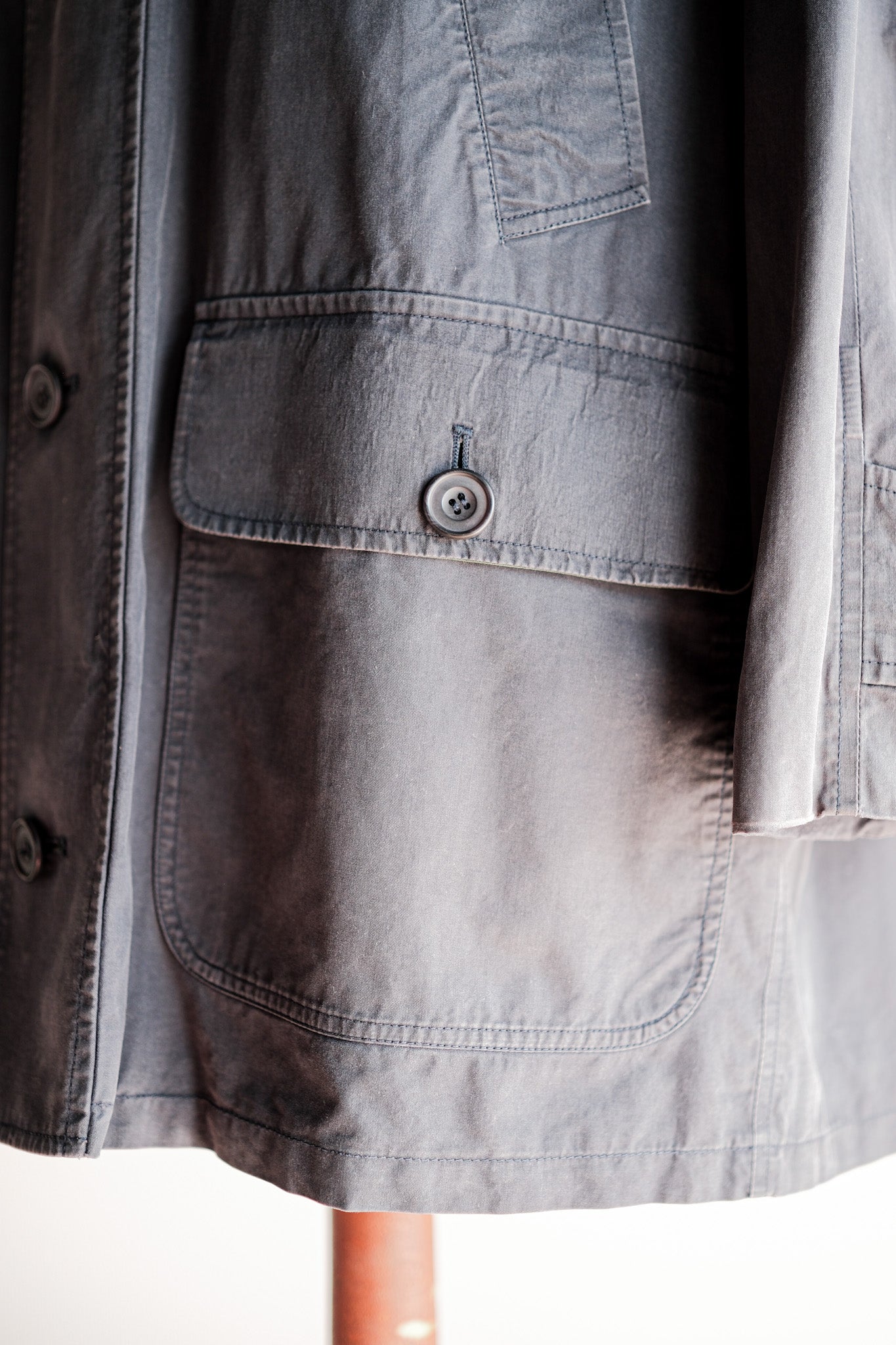 【~90's】Old INVERTERE 2 Tone Cotton Coat