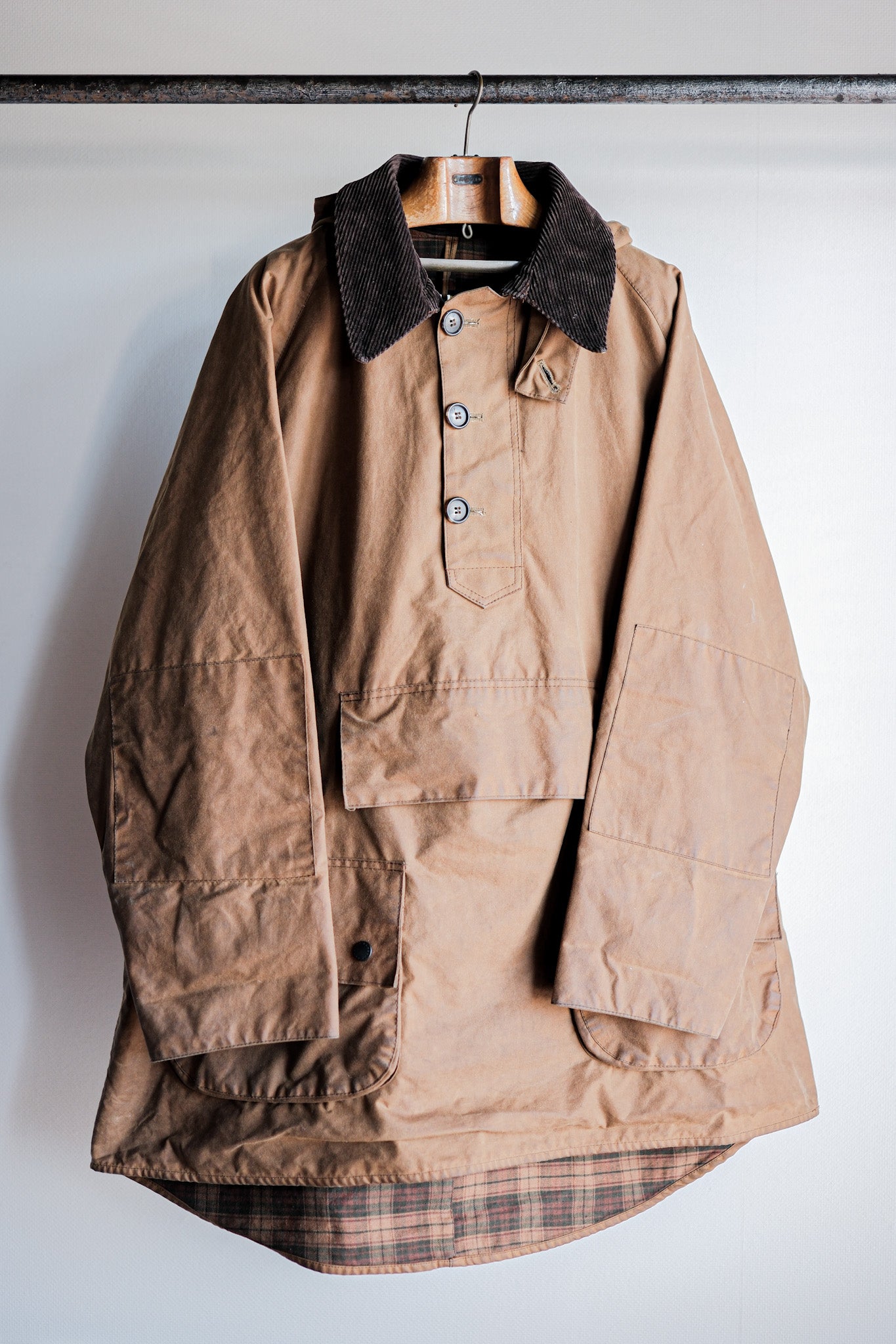 ［~90’s］Vintage Barbour “LONGSHOREMAN” 3 Crest Size.EX LARGE