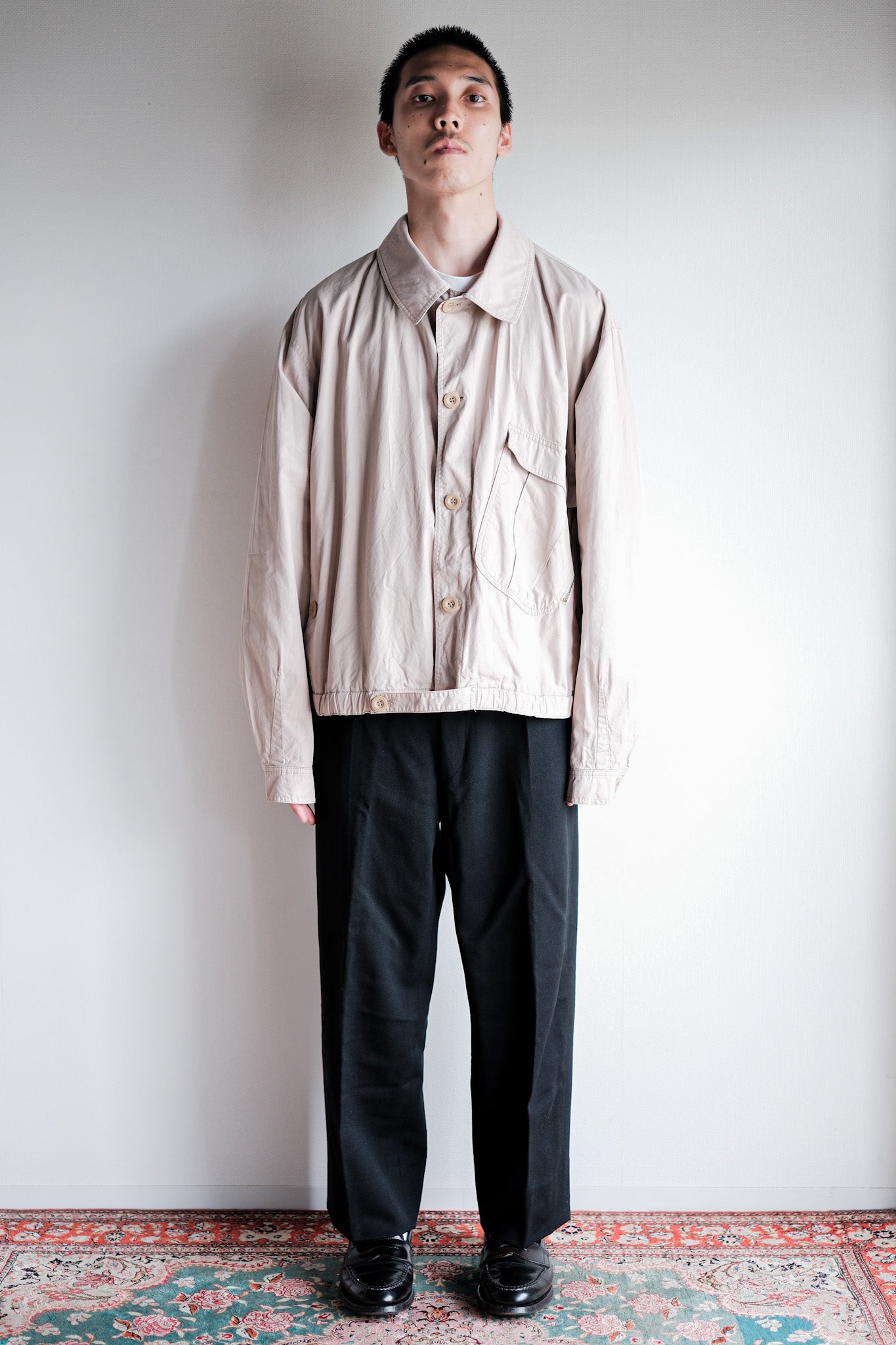 80's】Old GIORGIO ARMANI Cotton Blouson