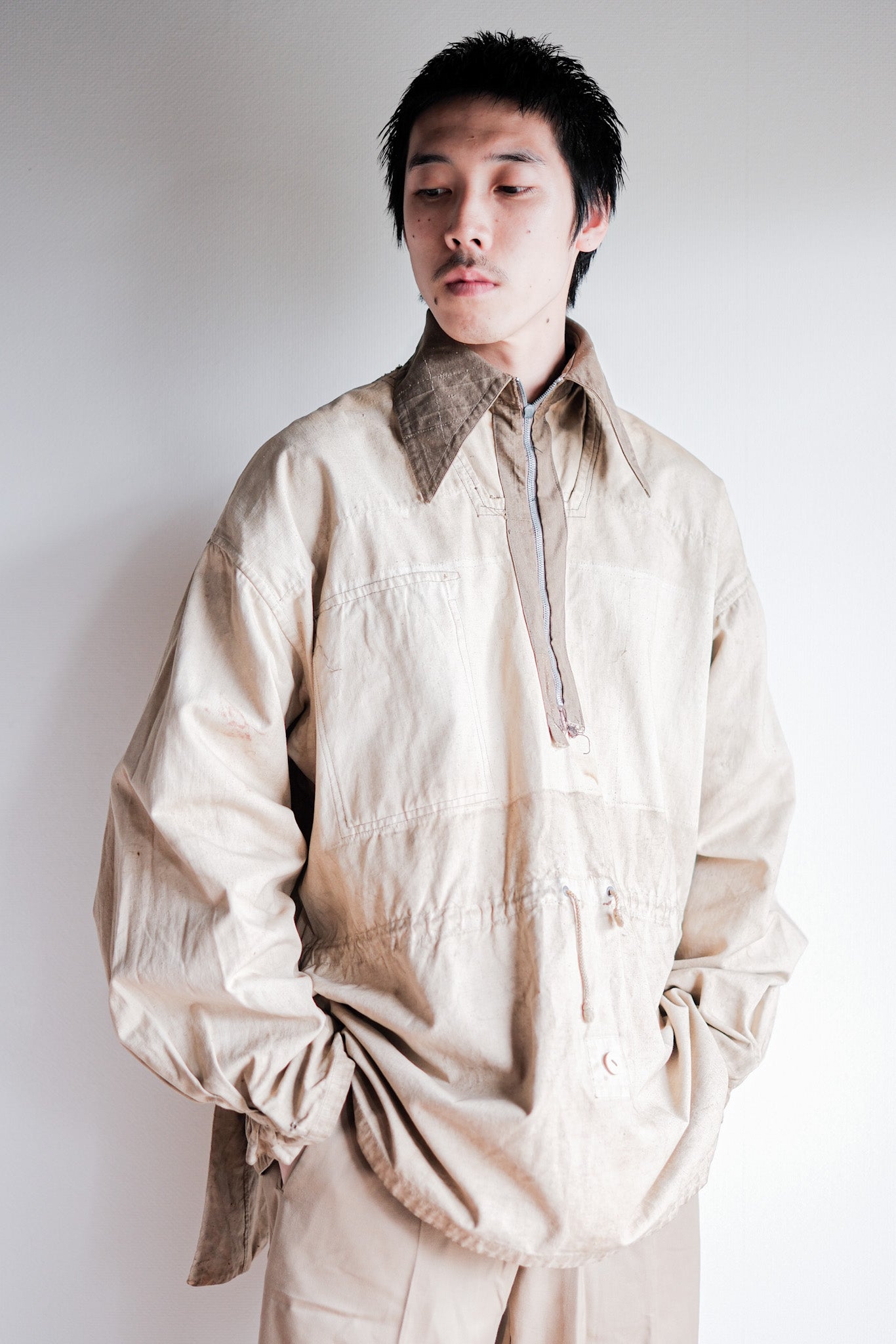 ［~40's］German Army M42 Gebirgsjäger Reversible Windbluse "1st Type" "Original Modified"