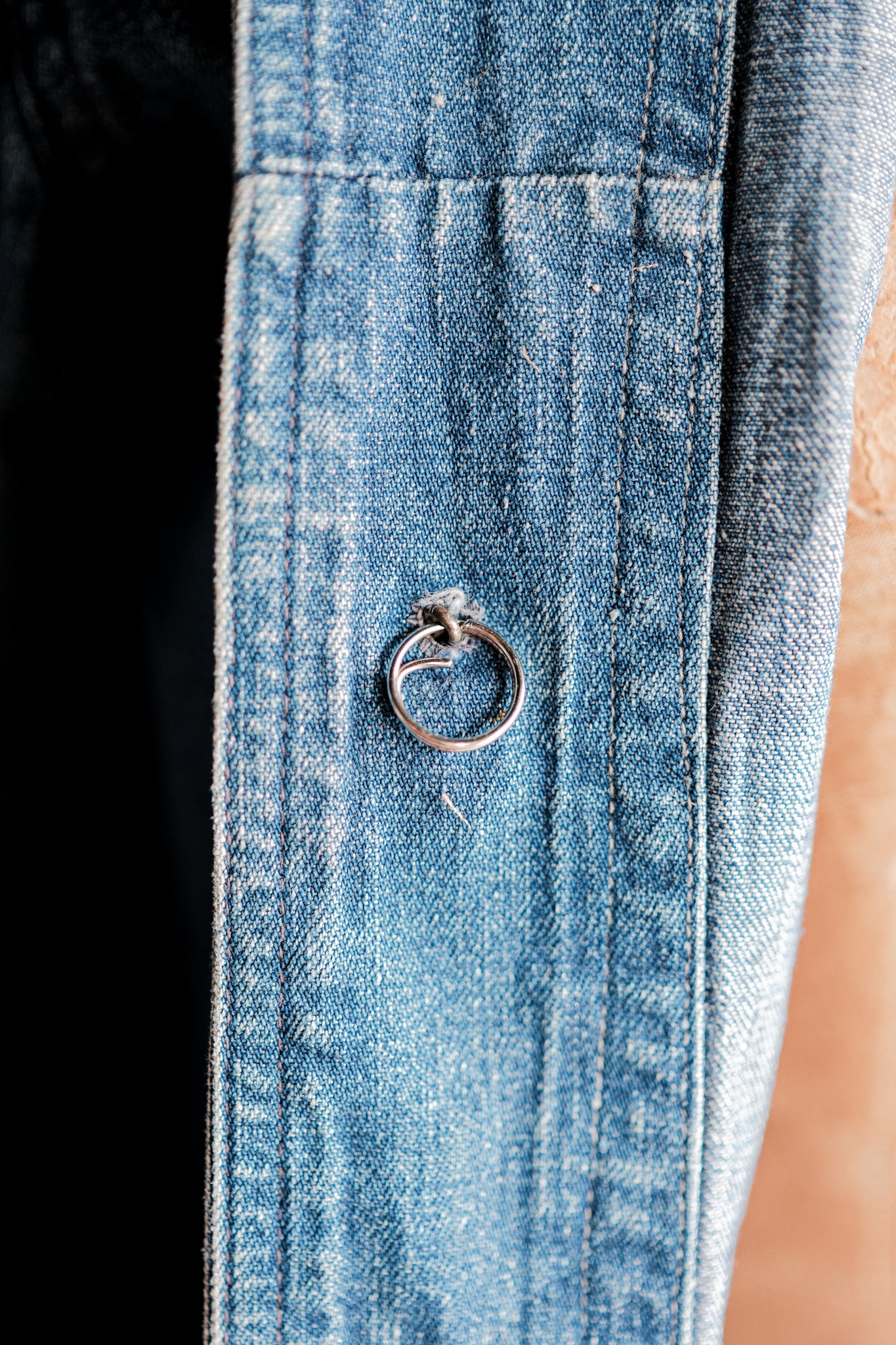 ［~40’s］WWⅡ U.S.NAVY Shawl Collar Denim Coverall