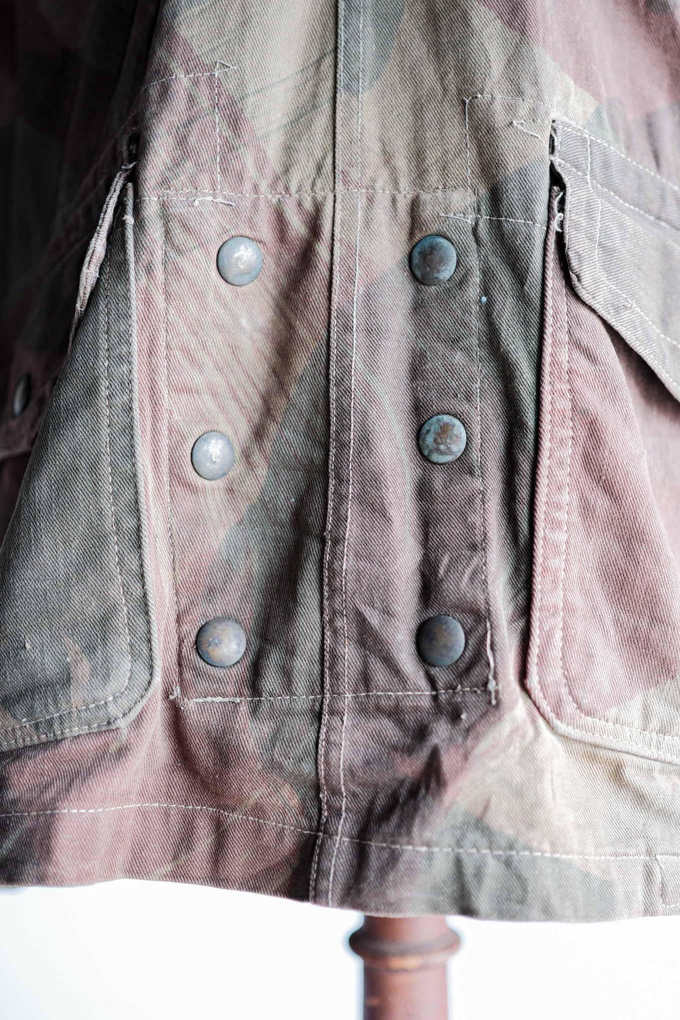 ［~40's］WWⅡ British Army Airborne Troops Brushstroke Camouflage Denison Smock "SAS"