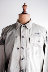 [~ 40's] WWⅱS.C P-44 HBT Jacket "Paint Hand Paint"