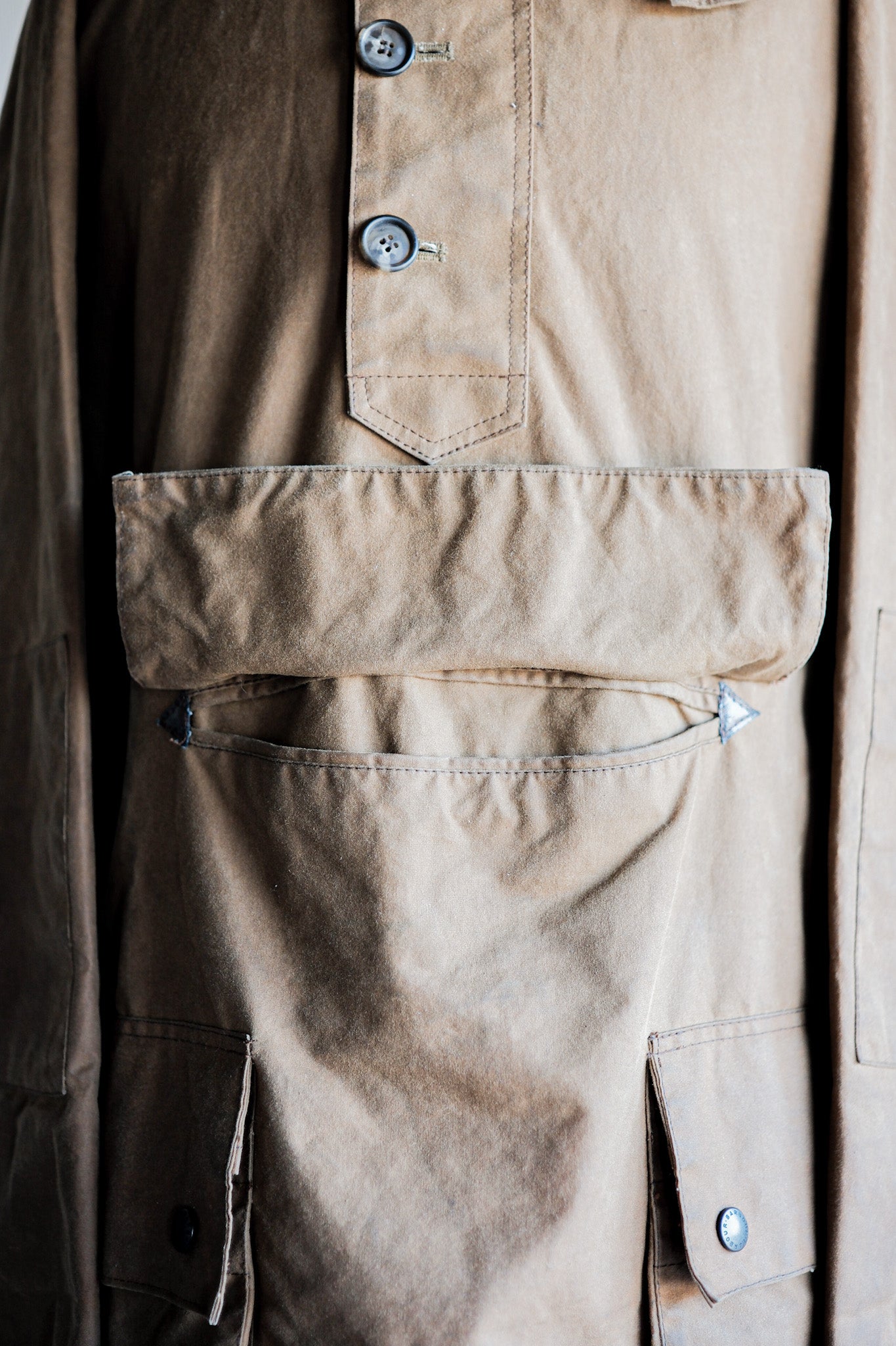 ［~90’s］Vintage Barbour “LONGSHOREMAN” 3 Crest Size.EX LARGE