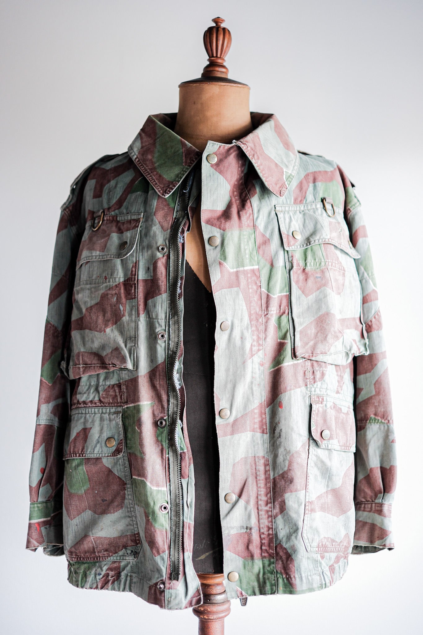 ［~50's］German Army Splinter Camouflage Paratrooper Jacket