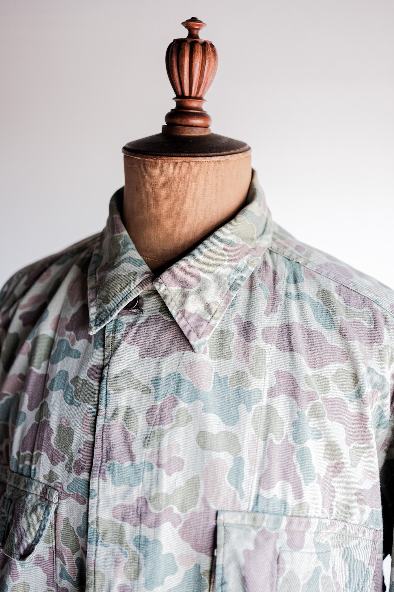 ［~50's］Dutch Army Frogskin Camouflage Field Jacket Size.52