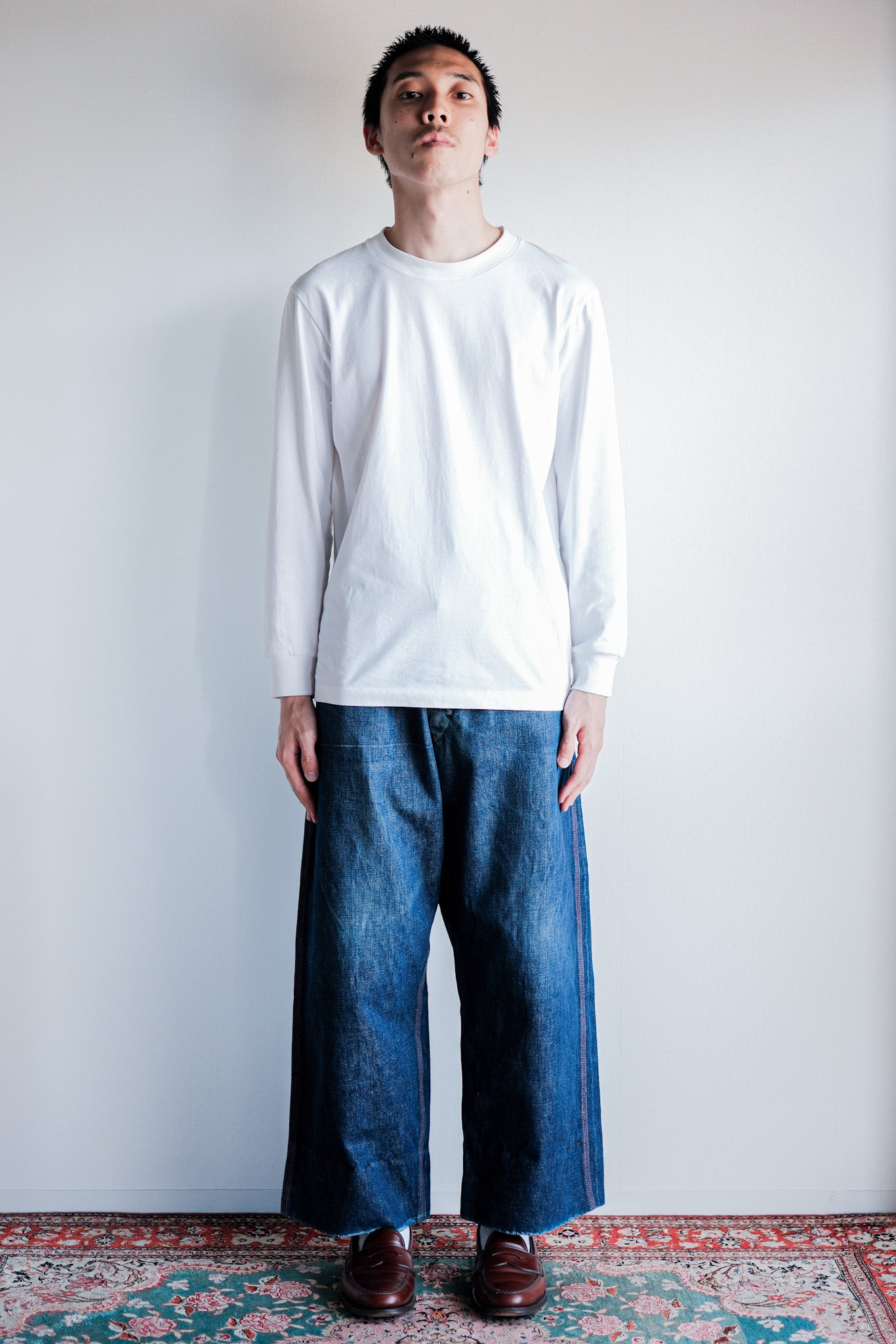 50's】American Vintage Denim Painter Pants 