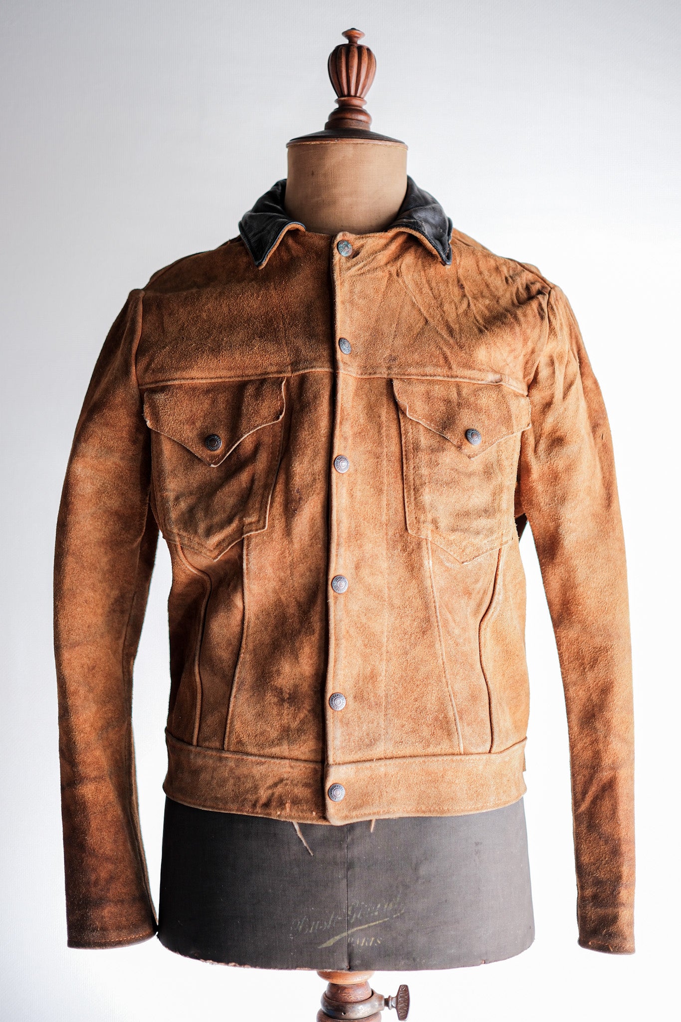 【~50’s】Vintage Levi’s Suede Leather Jacket "Short Horn"