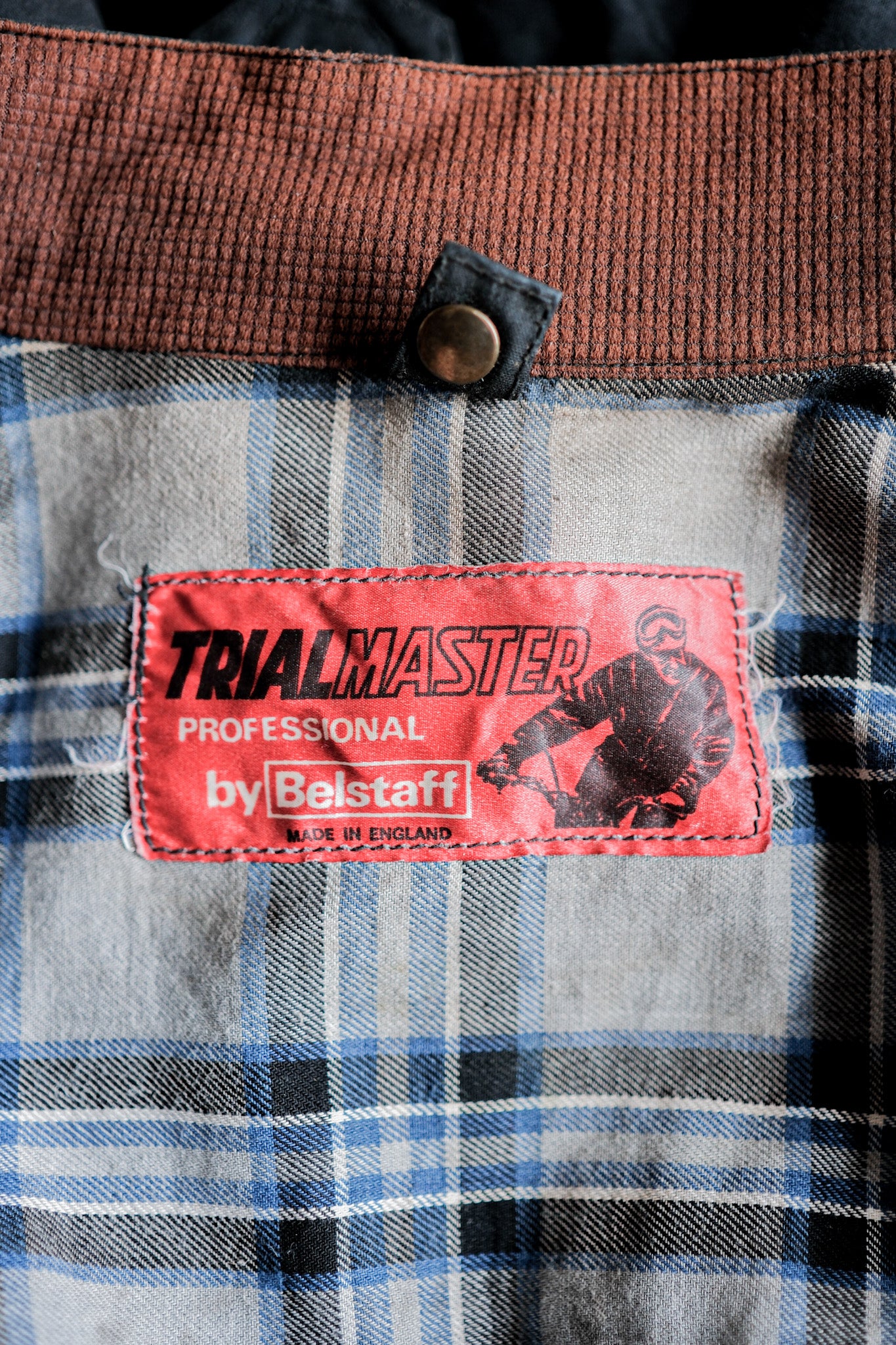 [~ 60's] Jacket vintage Belstaff Waxed "Trialmaster" "Red Label"