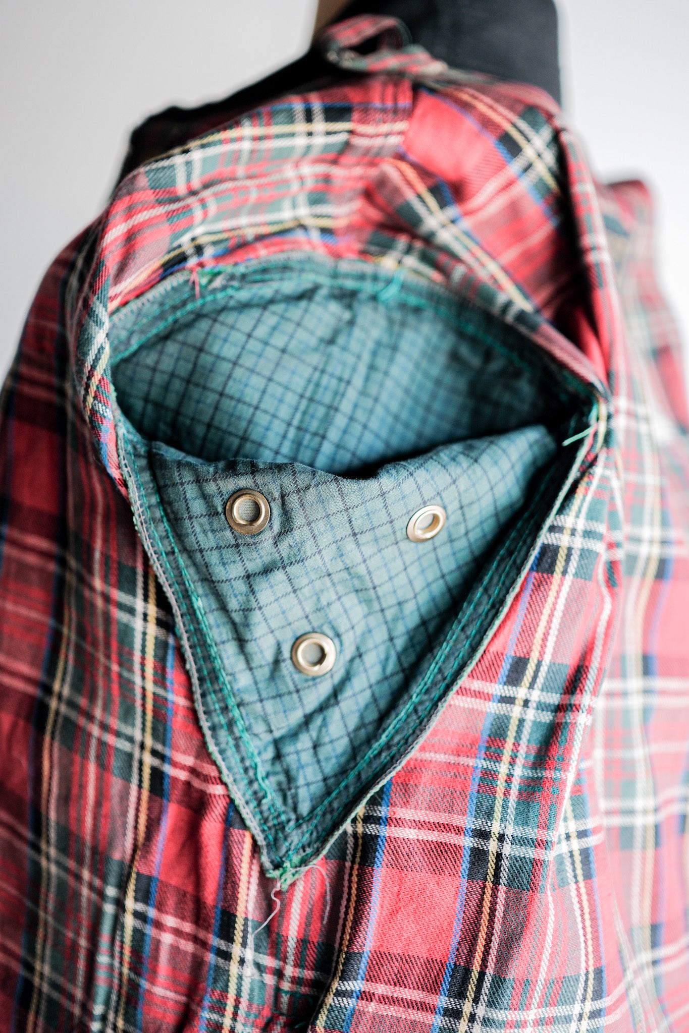 【~60's】Vintage Belstaff Green Waxed Jacket With Patches Size.36 “TRIALMASTER"