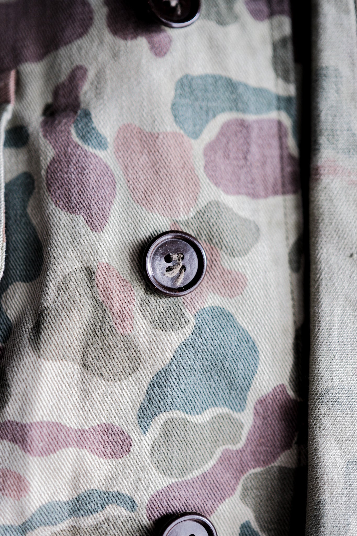 ［~50's］Dutch Army Frogskin Camouflage Field Jacket Size.46