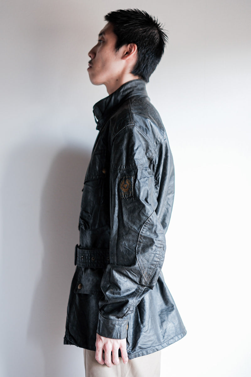 【~60's】Vintage Belstaff Waxed Jacket Size.38 "TRIALMASTER"