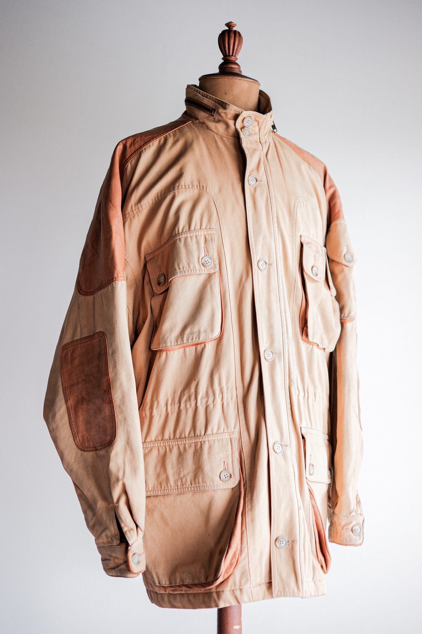[〜90年代] Willis＆Geiger棉野生動物園夾克尺寸。