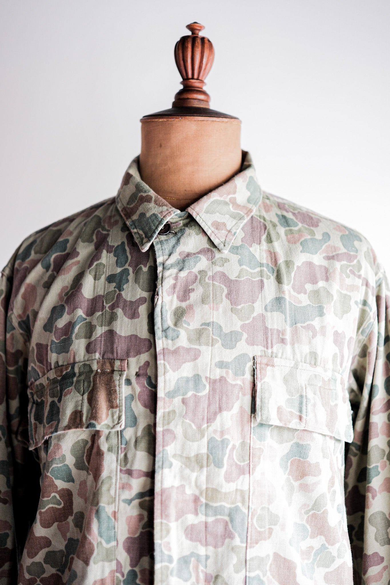 ［~50's］Dutch Army Frogskin Camouflage Field Jacket Size.46