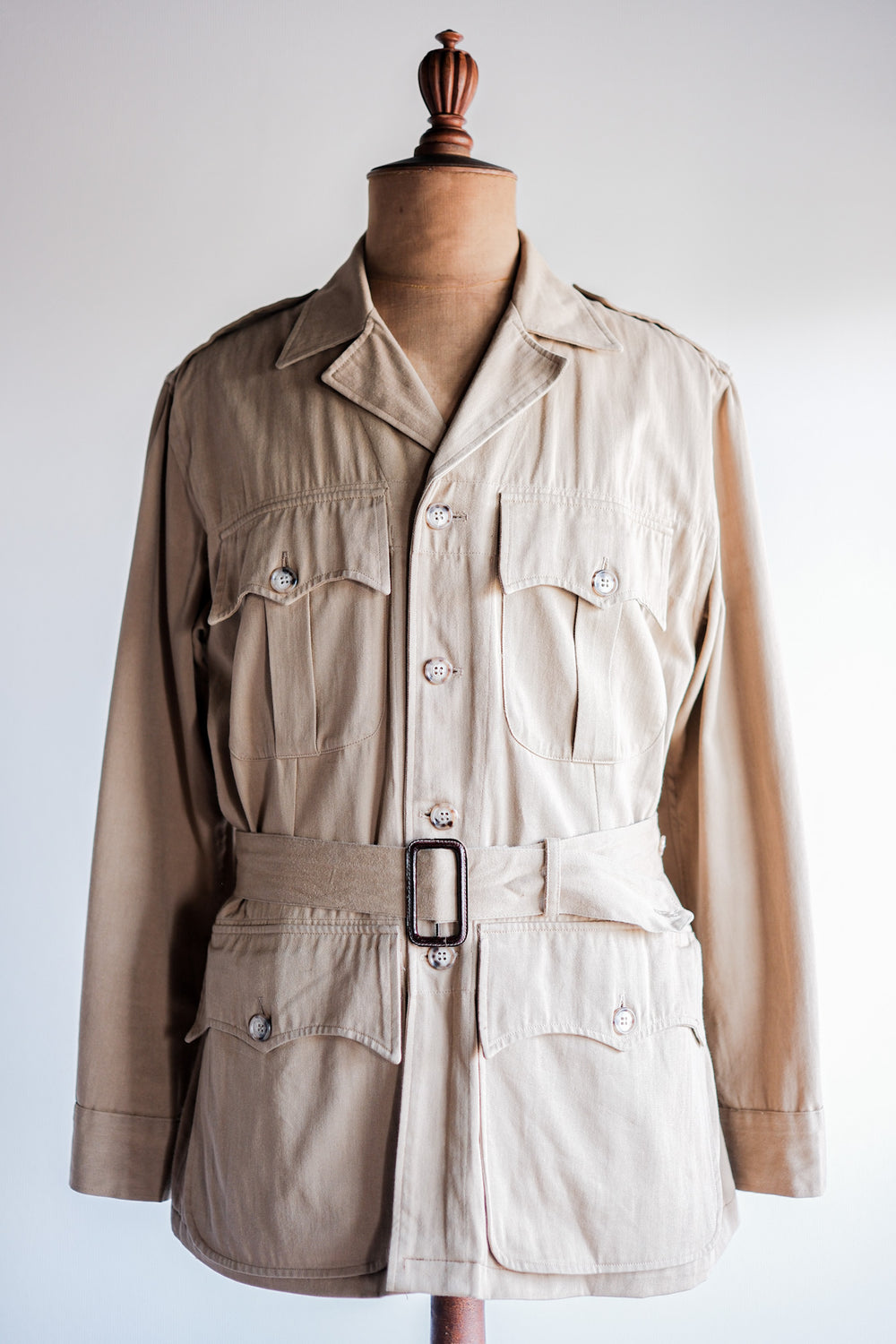 ［~80's］Willis&Geiger Australian Bush Jacket Size.38 "Made in U.S.A."