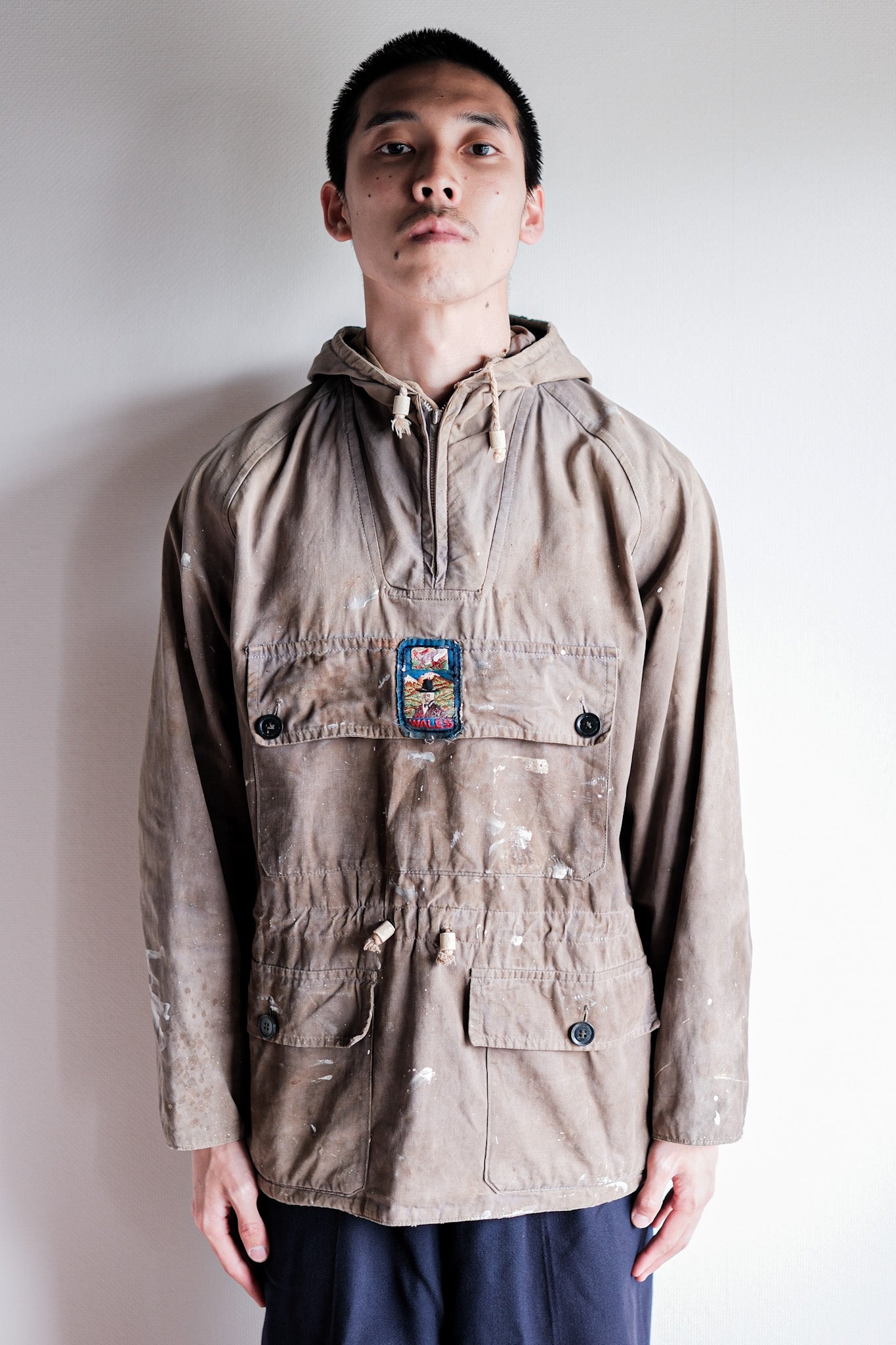 ［~50's］Vintage Belstaff Cotton Smock "Dalesman" "Crazy Paint"
