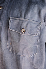 [~ 40's] แจ็คเก็ตนักปั่นจักรยาน Twill Cotton Vintage French